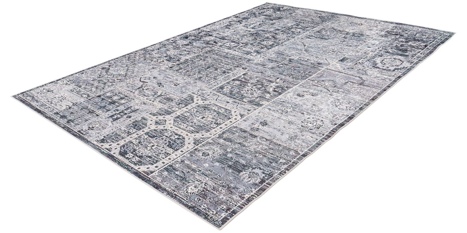 Padiro Teppich »Rhodin 1225« rechteckig 6 mm Höhe Vintage-Design, Flachflorteppich, pflegeleicht