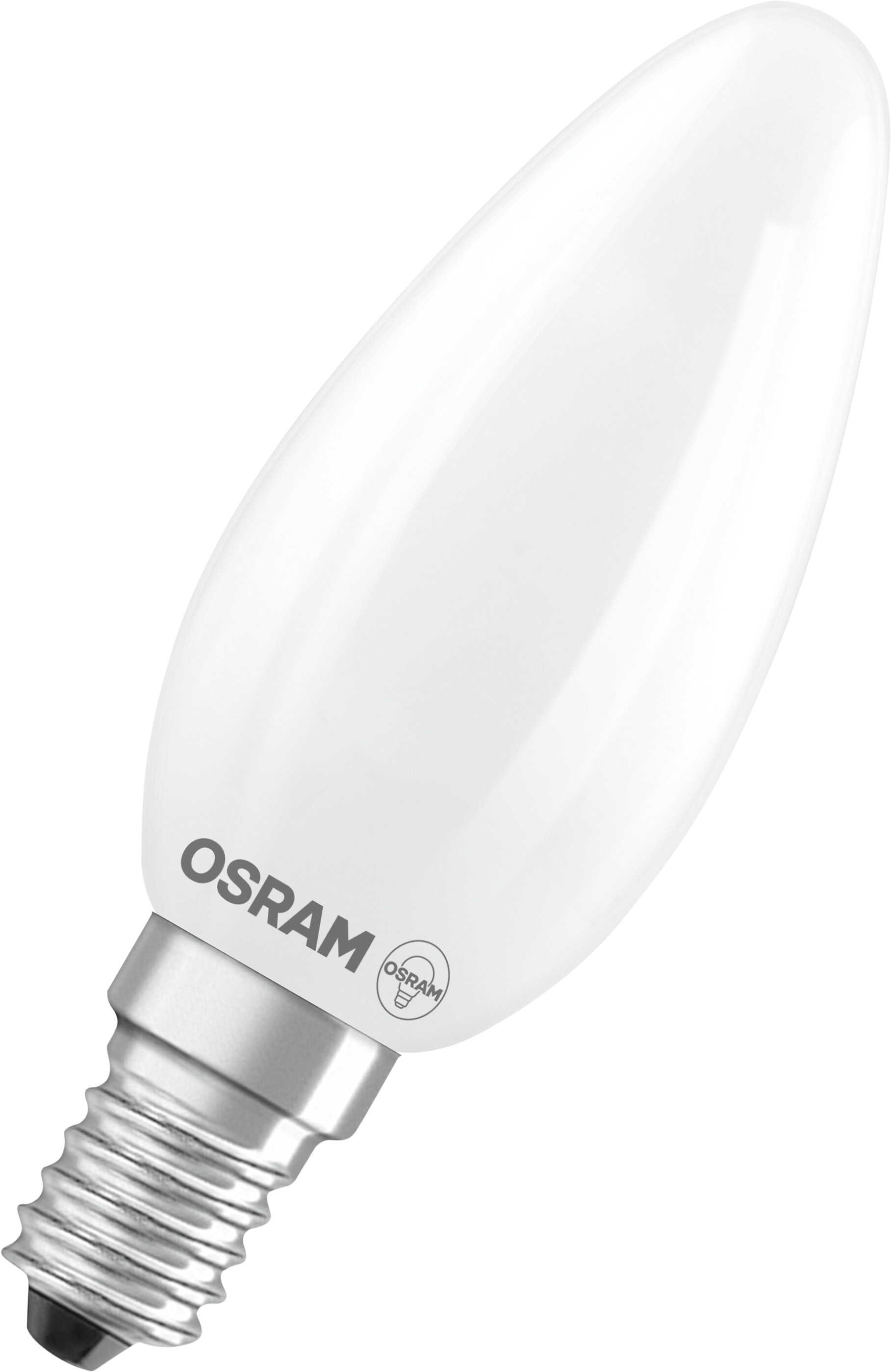 Osram LED-Leuchtmittel »LED-Lampe Star Kerzenform B40« E14 2 Stk. Warmweiß