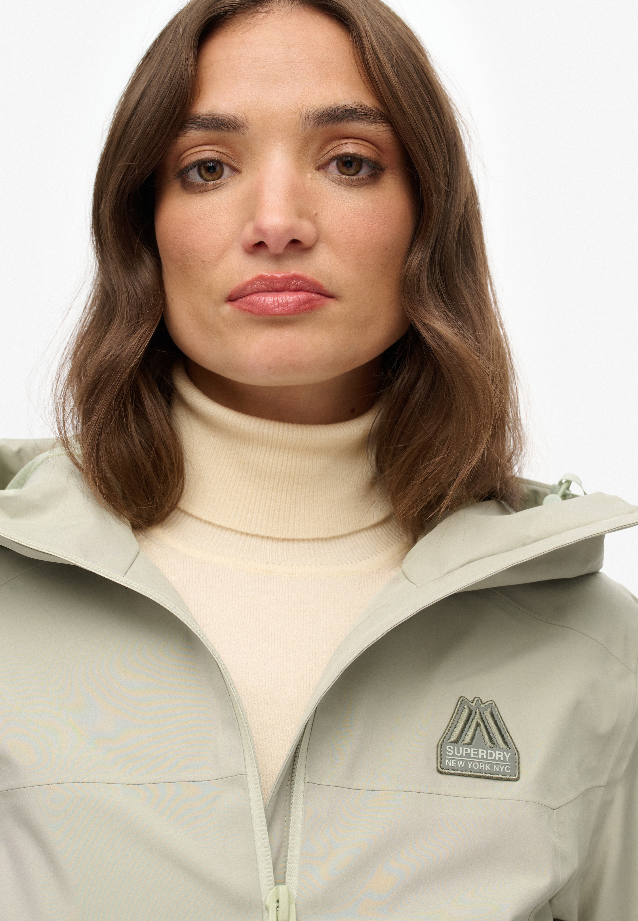 Superdry Outdoorjacke »WATERPROOF JACKET«, mit Kapuze, Wasserdicht (Säule wird nachgereicht)