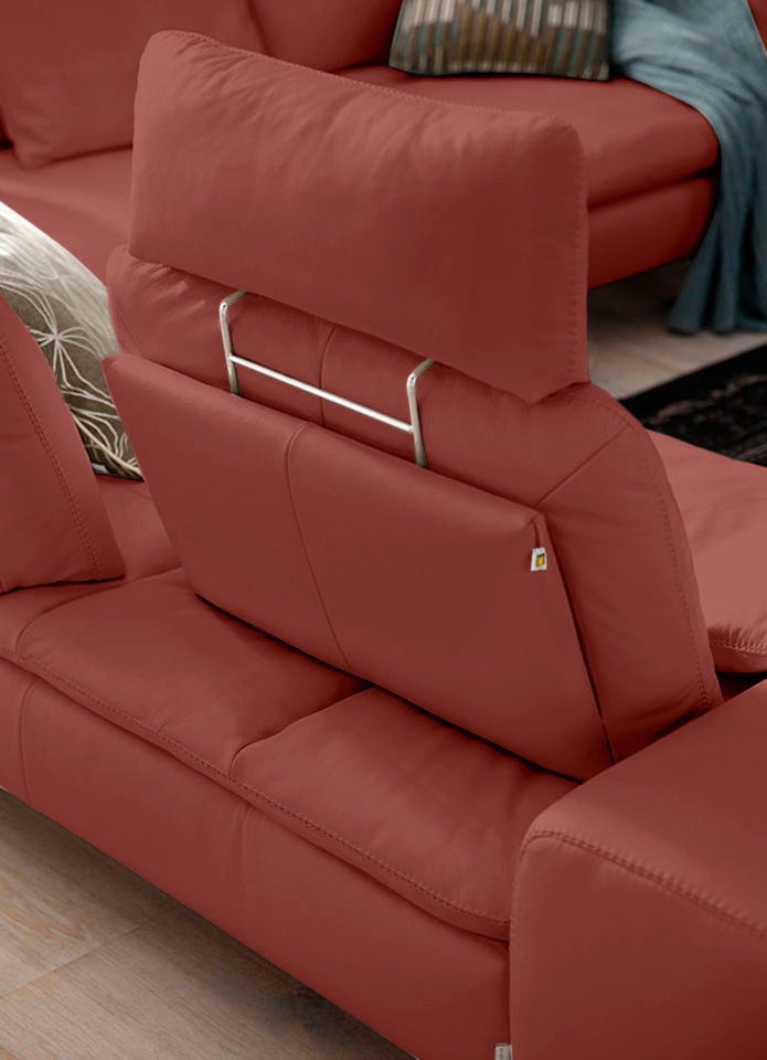 W.SCHILLIG Ecksofa »valentinoo, Designsofa, elegant und bequem, L-Form«, (Set), mit Sitztiefenverstellung, Breite 318 cm