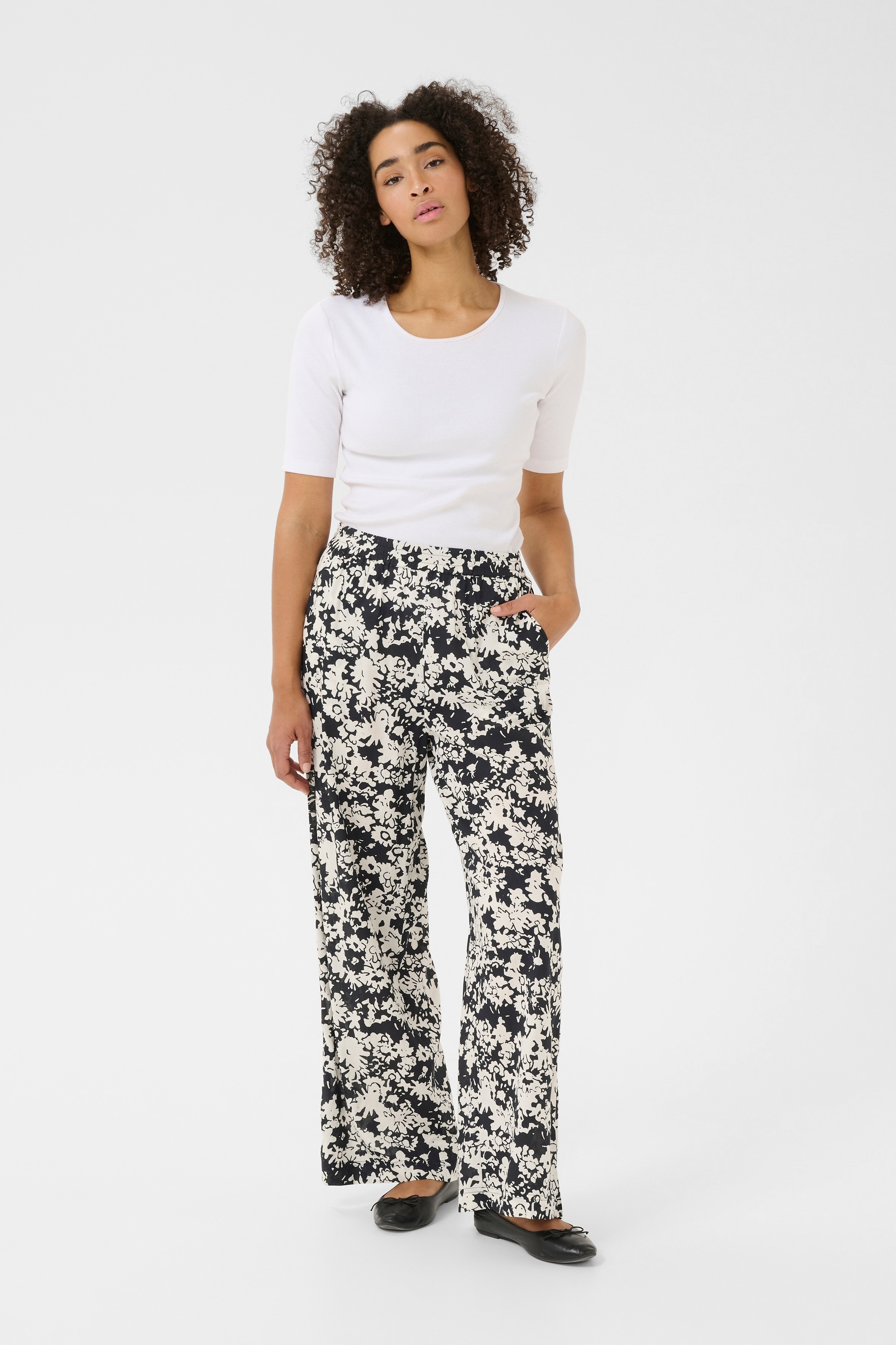 KAFFE Stoffhose »Damen Casual Hose BPliah«