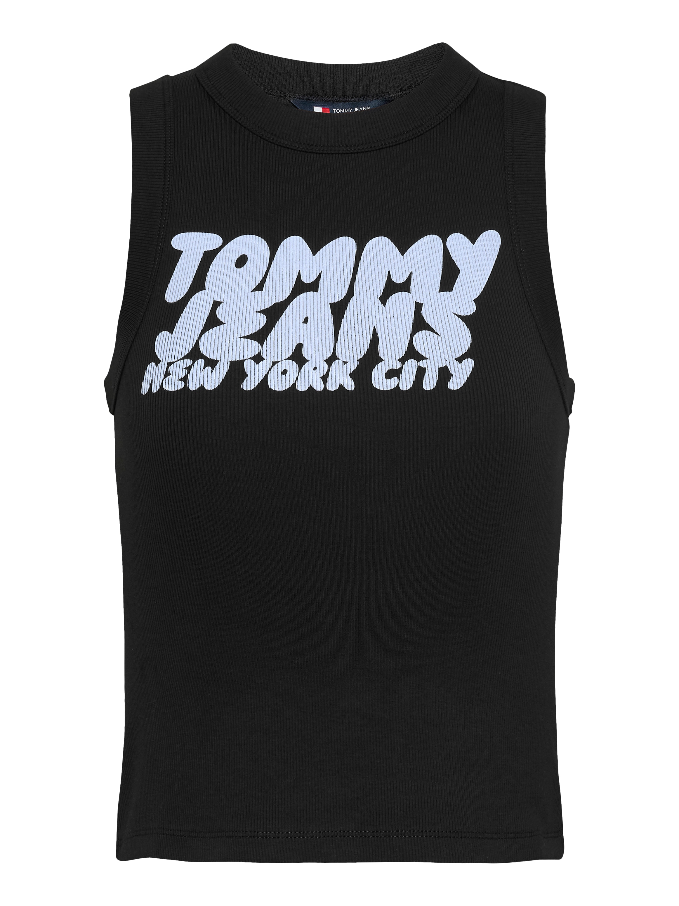 Tommy Jeans Tanktop »TJW SLIM SH TJ BUBBLE TANK«, mit Logodruck