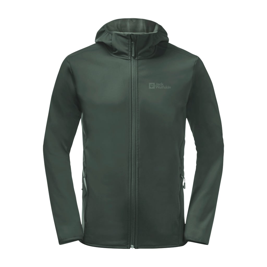 Jack Wolfskin Softshelljacke »BORNBERG HOODY M«, mit Kapuze