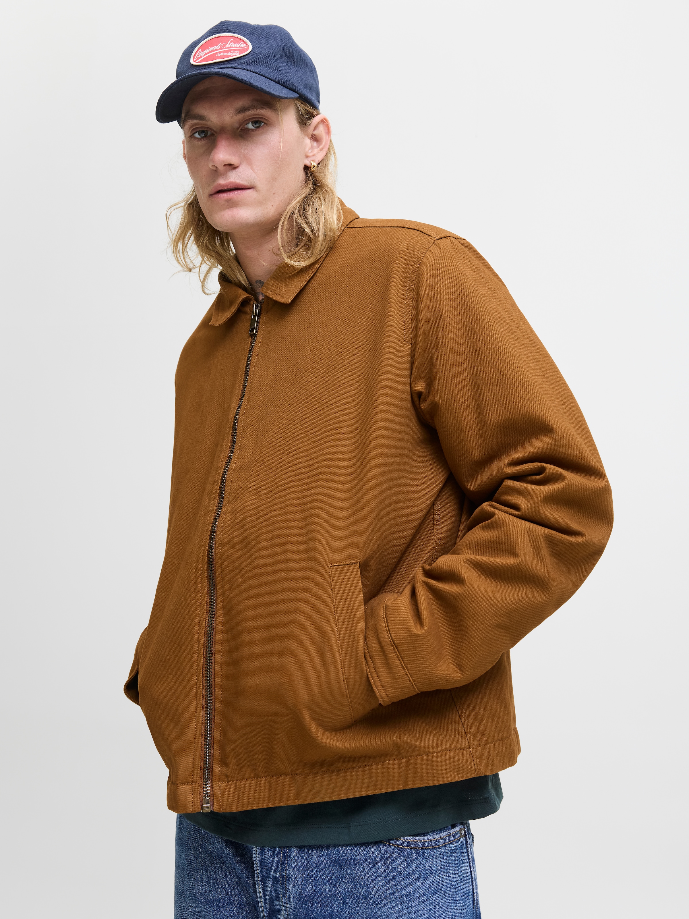 Jack & Jones Outdoorjacke »JJEDOVER WORKER JACKET NOOS«, ohne Kapuze