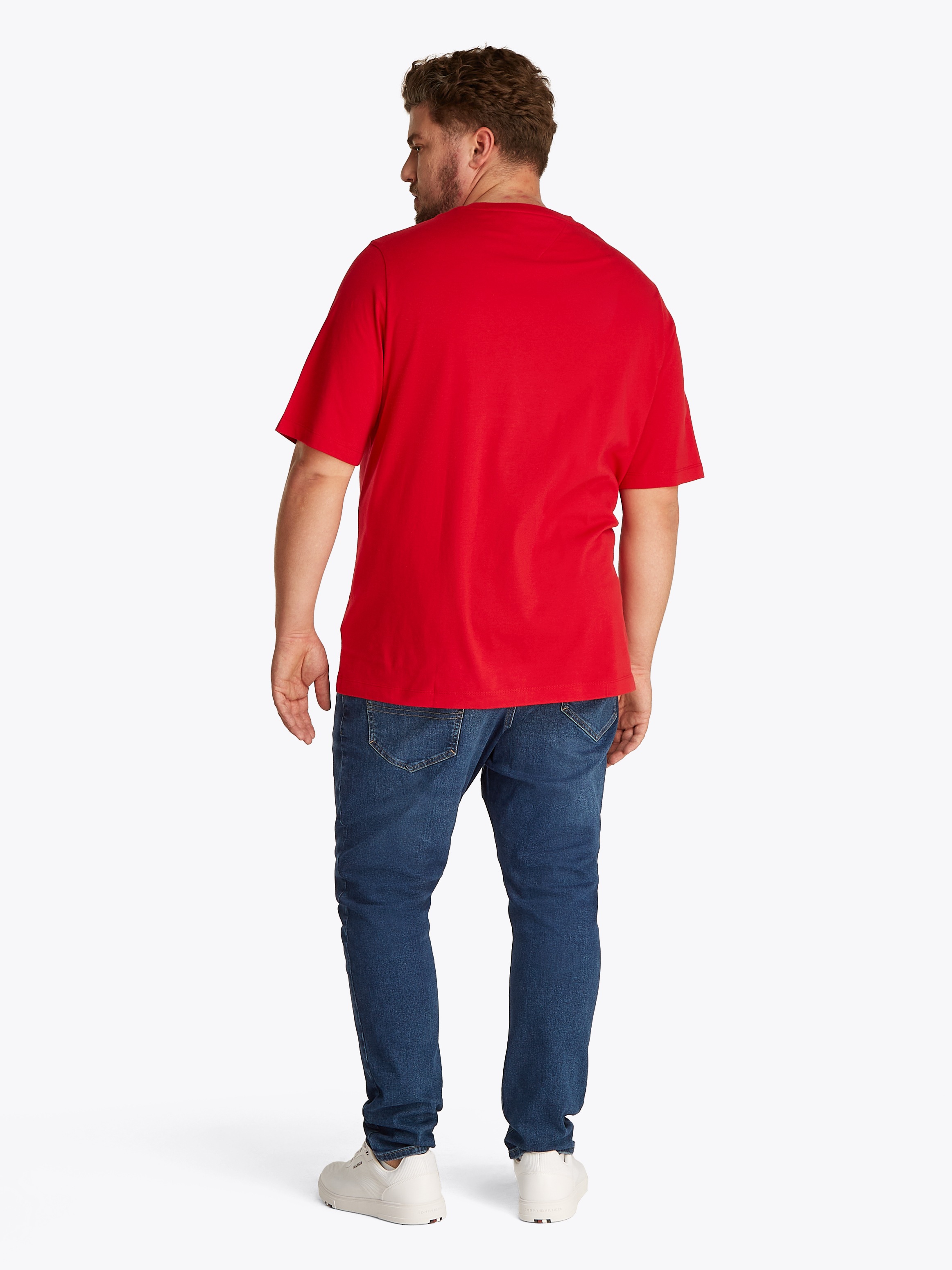 Tommy Hilfiger Big & Tall T-Shirt »BT-ESSENTIAL REG FIT SOLID TEE-B«, Große Größen