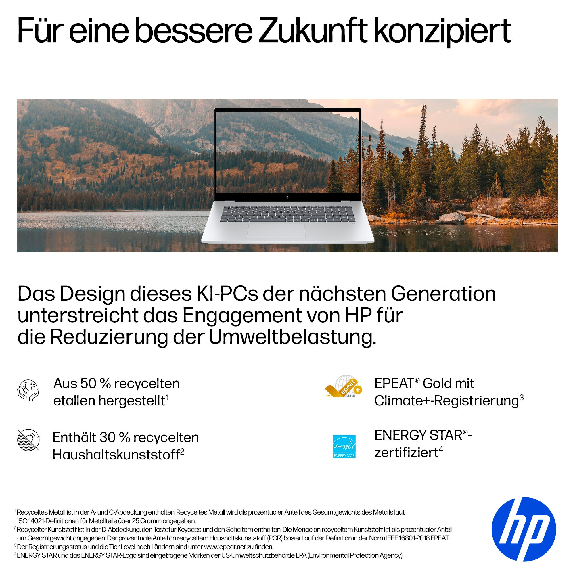 HP Notebook »OmniBook 7 NGAI 17-dc0550ng« 43,9 cm / 17,3 ″ Intel Core Ultra 5 ARC 130V 512 GB SSD