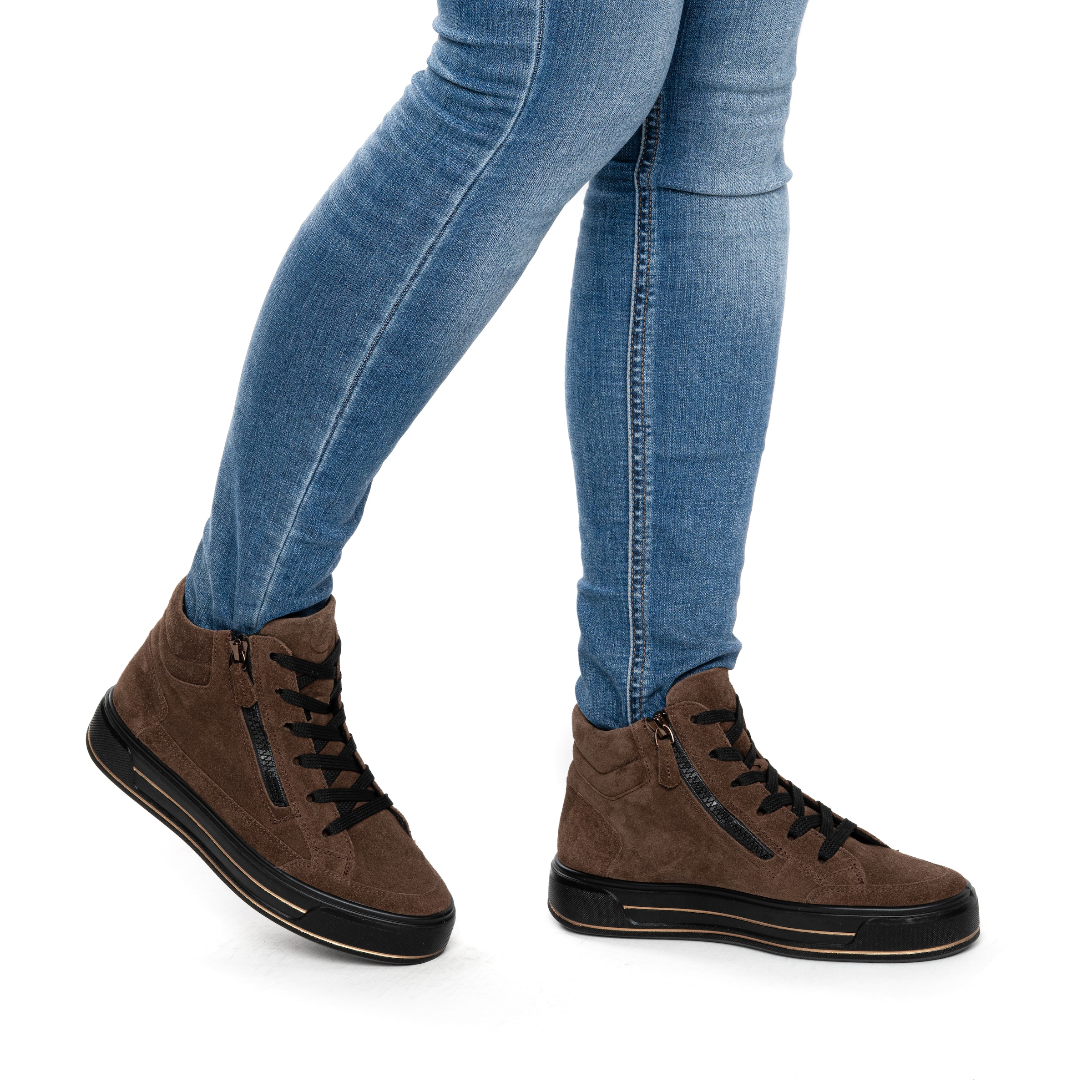 Ara Plateausneaker »CANBERRA«  Plateau, Schnürboots mit weicher Schaftrand-Polster, H-Weite