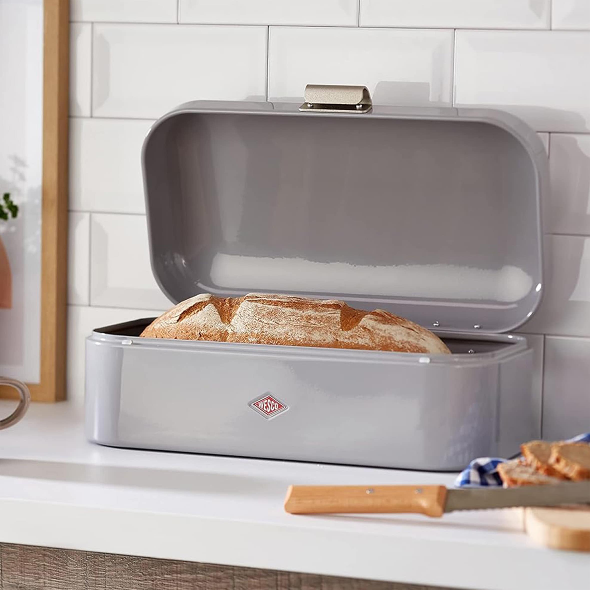 WESCO Brotkasten »Grandy - Brotdose« 1 Stk. tlg. Lüftungslöcher auf der Rückseite, Metallschaniere