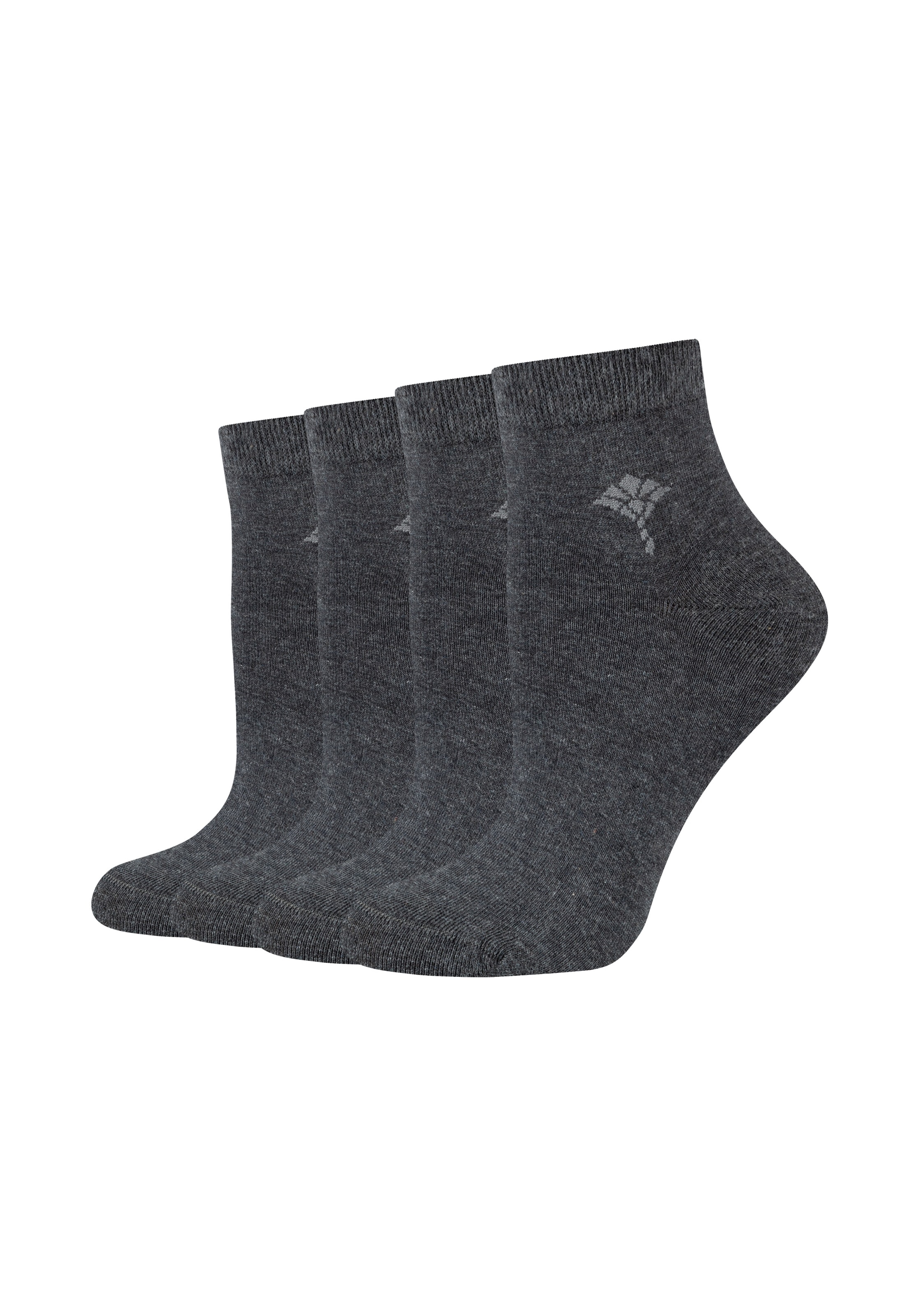 JOOP! Kurzsocken »for your daily glam« 4 Paar tlg. mit weichem Fußbett, pflegeleicht