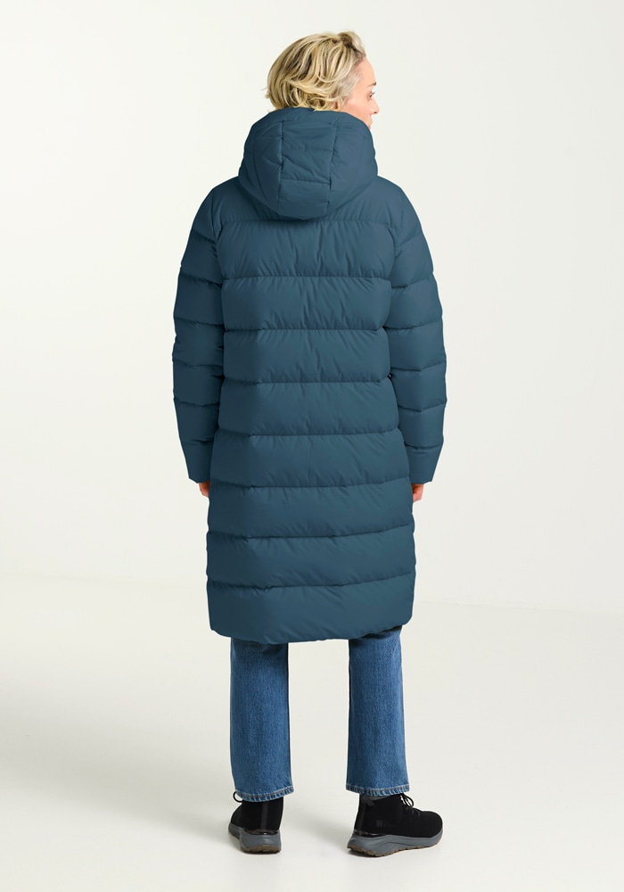 Jack Wolfskin Daunenmantel »FROZEN PALACE COAT W«, Wärmend, winddicht, Daunenjacke
