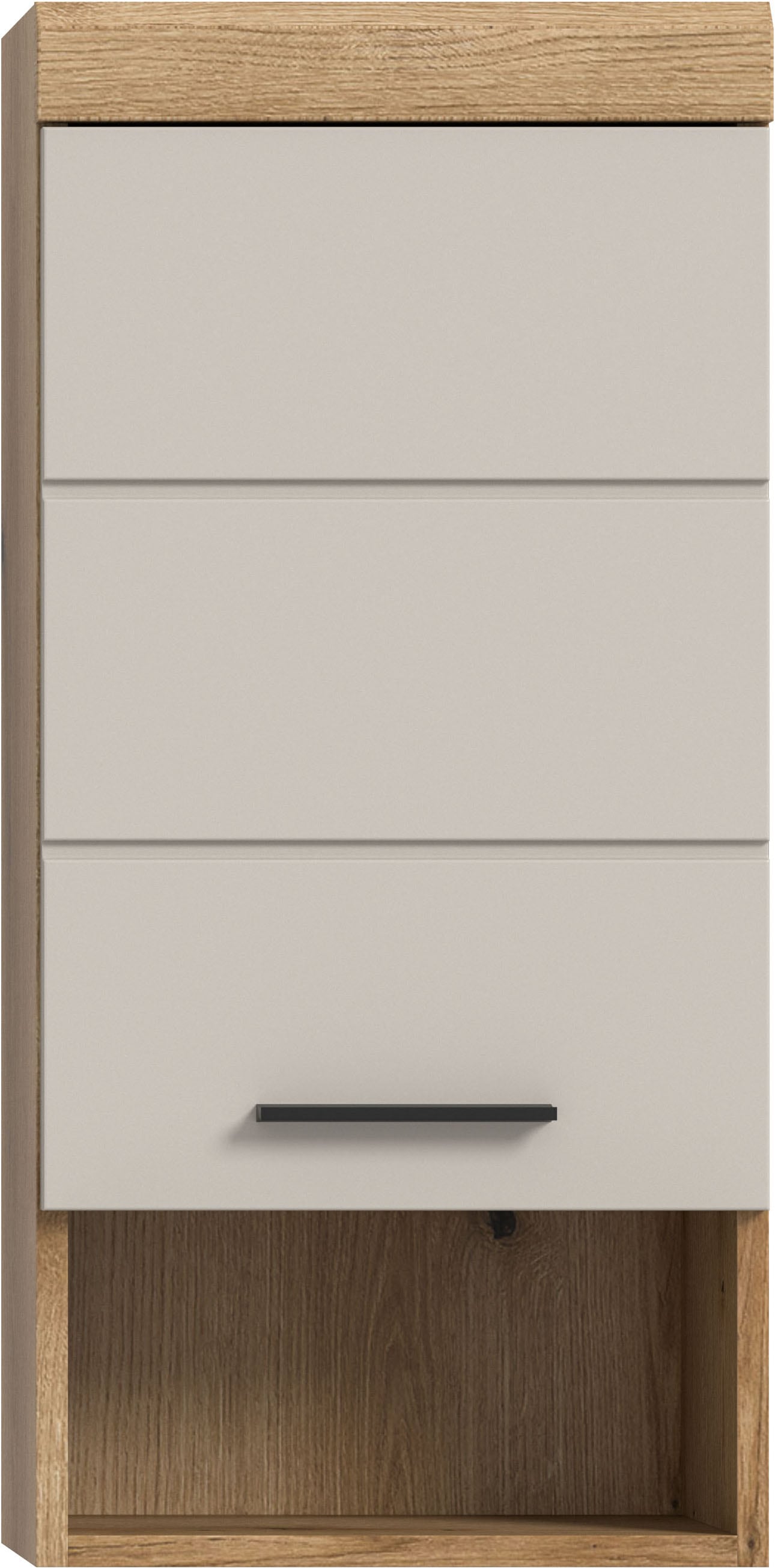 welltime Hängeschrank »SIENA, Breite 37cm, 1 Tür, 1 offenes Fächer, 1 Einlegeboden, MDF-Front« TOPSELLER!, 1 Stk. tlg. in verschiedenen Farben erhältlich, Badmöbel, Badschrank, Schrank, Bad
