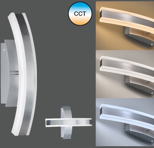 FISCHER & HONSEL LED Wandleuchte »Stiff TW«, 1 flammig, Leuchtmittel LED-Modul | LED fest integriert