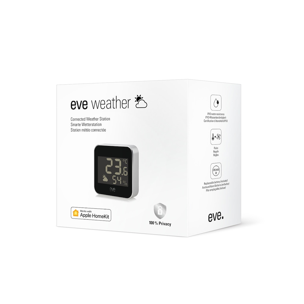 EVE Smart-Home-Zubehör »Eve Weather«, (1 St.)