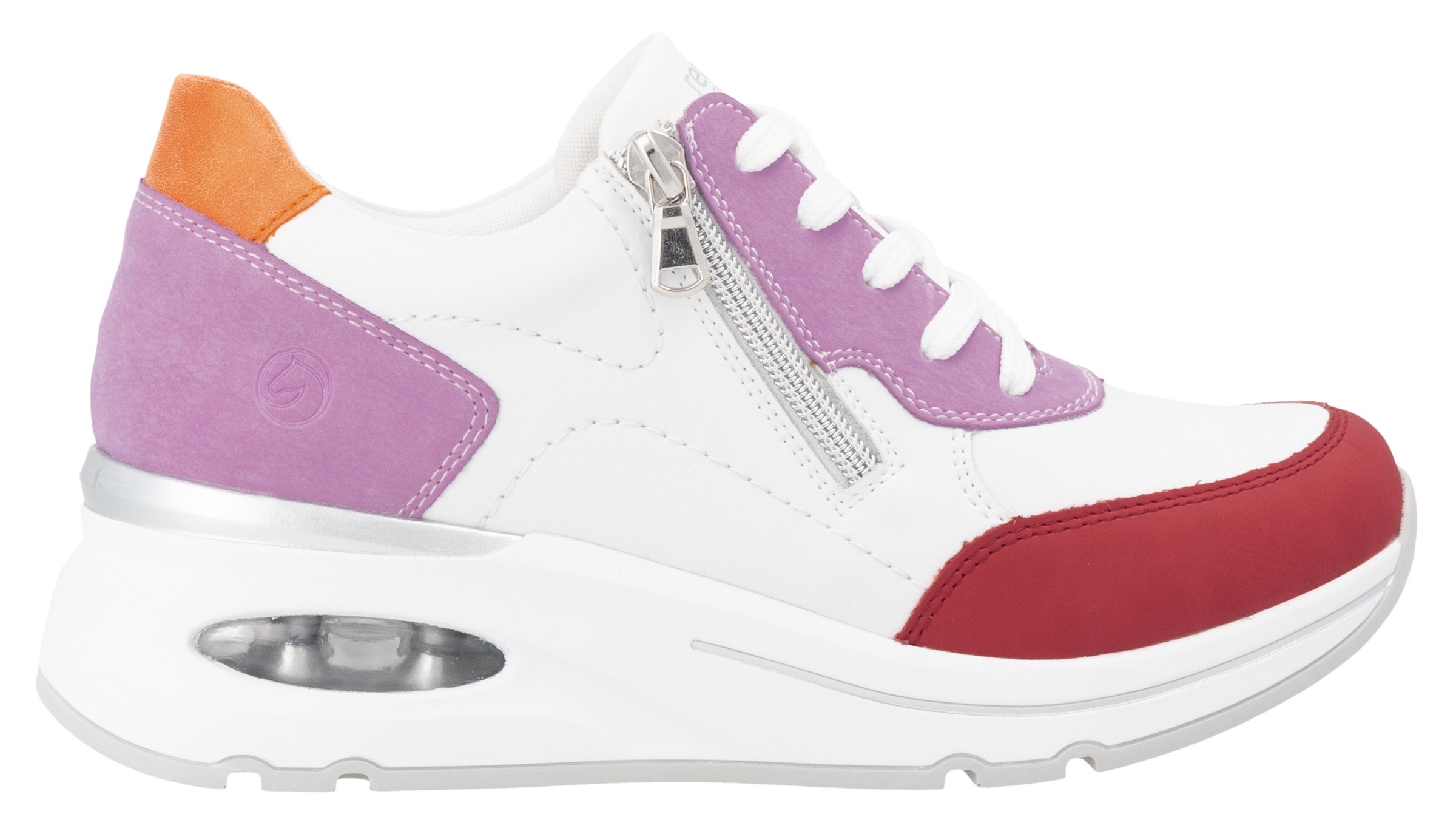 Remonte Keilsneaker »Elisabeth Hurley-Collection«, Freizeitschuh, Halbschuh, Schnürer mit herausnehmbarer Soft-Einlage