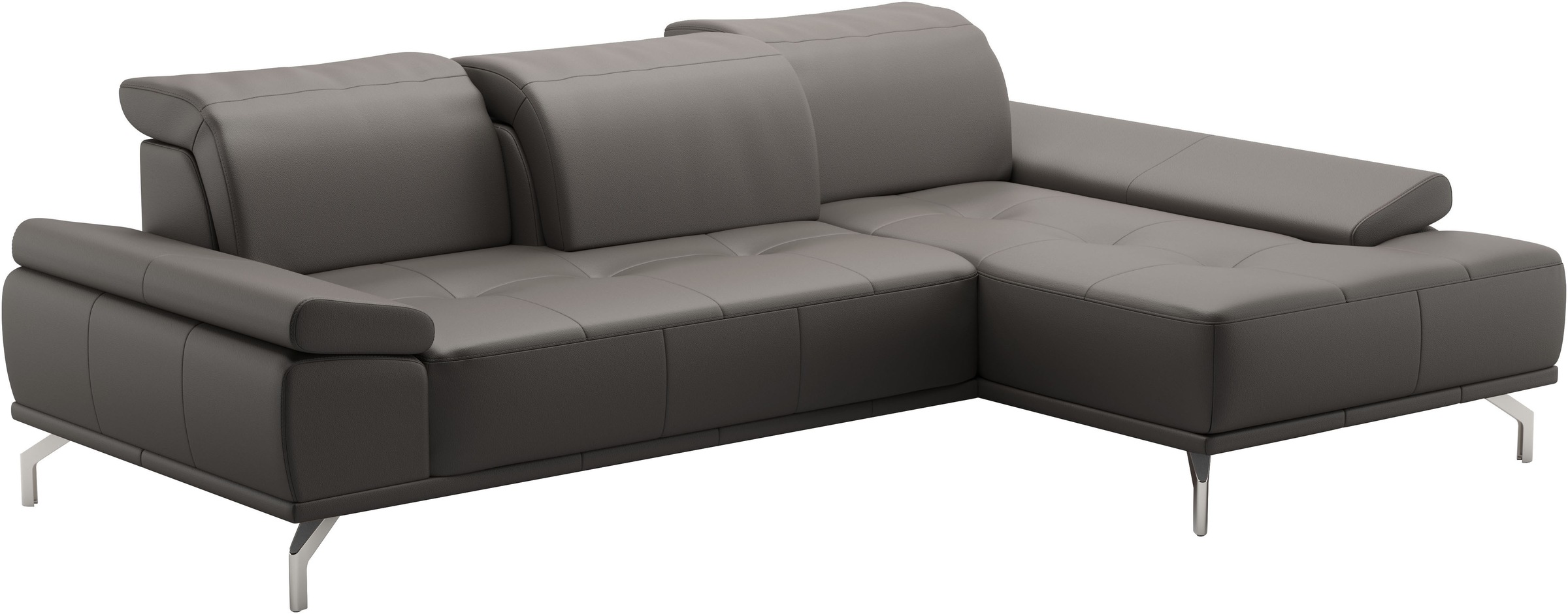 Places of Style Ecksofa »Caluna«, Inkl.Sitztiefenverstellung