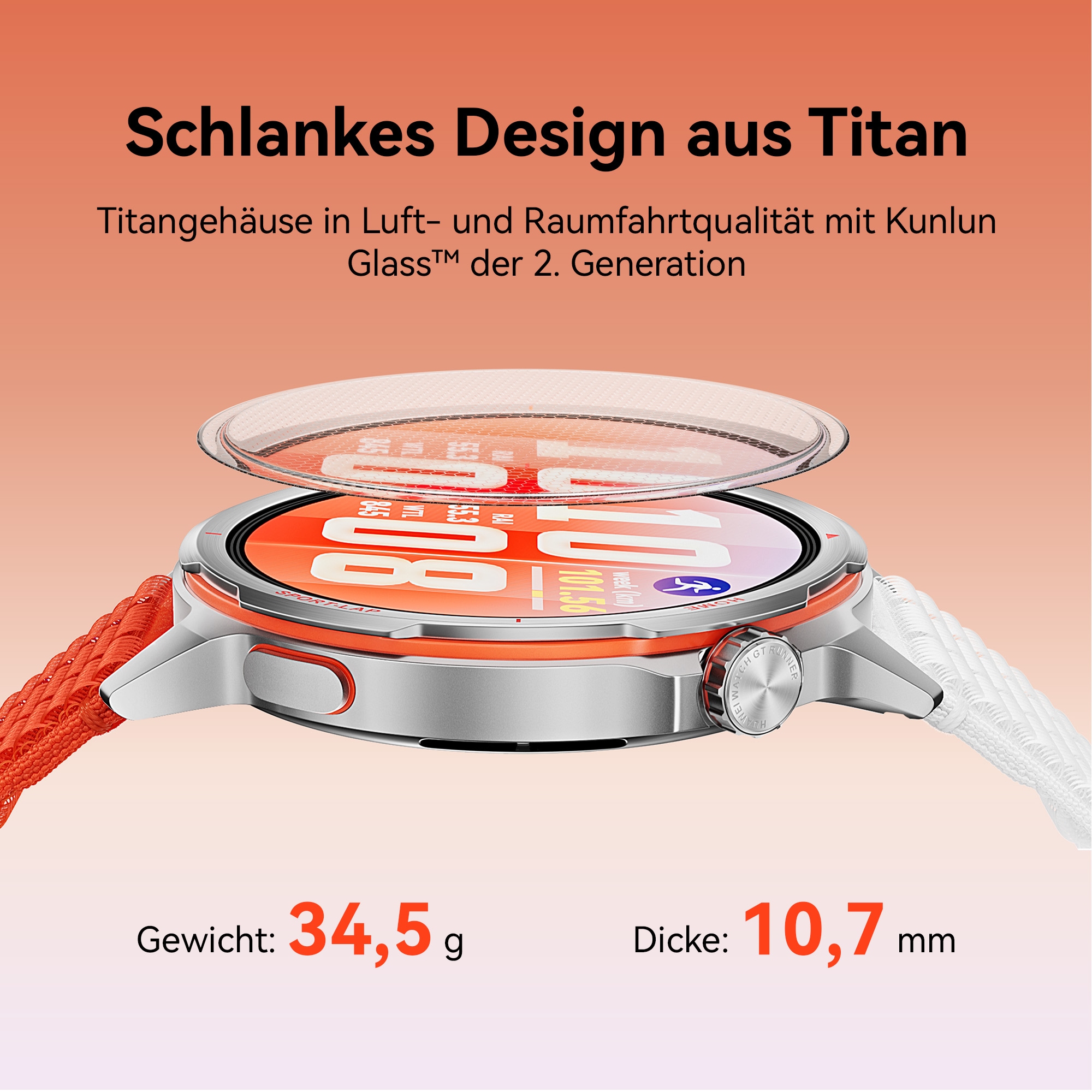 Huawei Smartwatch »Watch GT Runner 2«