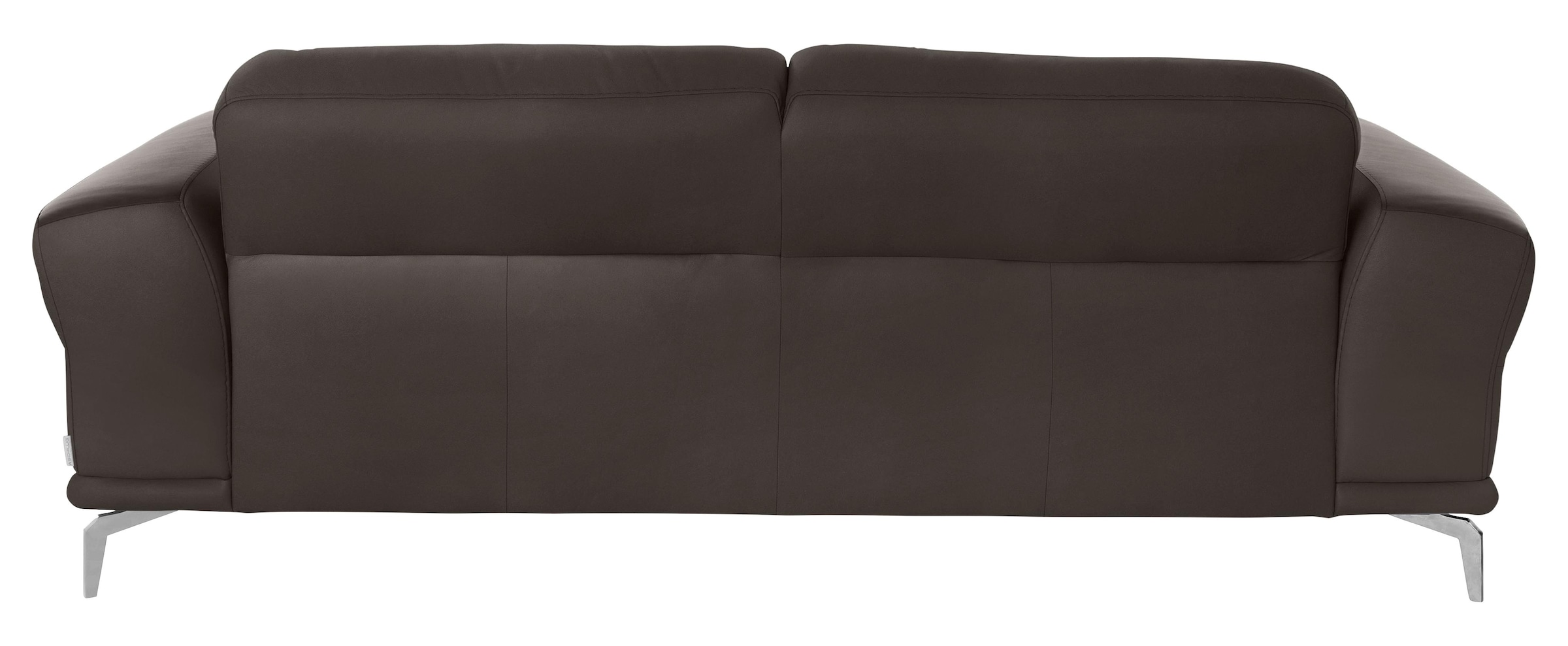 W.SCHILLIG 2,5-Sitzer »montanaa«, mit Metallfüßen in Silber matt, Breite 212 cm
