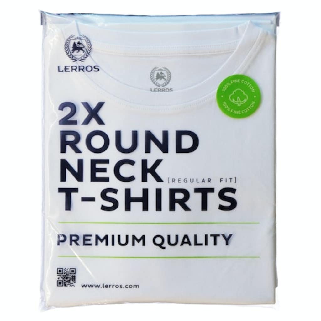 LERROS T-Shirt, (Packung, 2 tlg.)