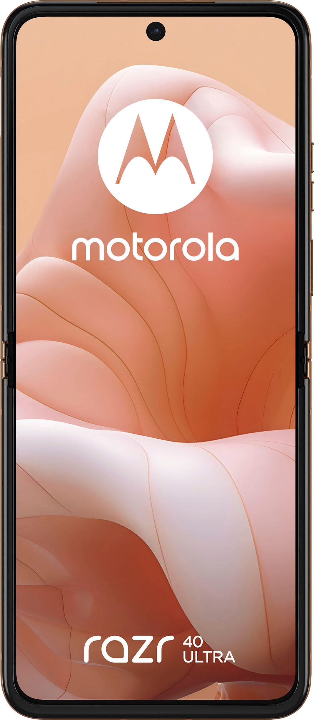 Motorola Smartphone »Motorola razr40 ultra«, Peach Fuzz