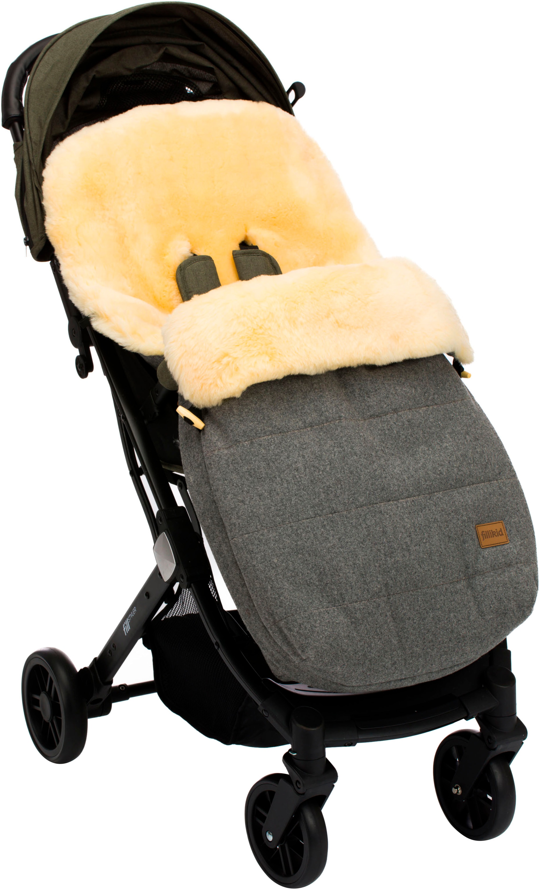 Fillikid Fußsack »Bernina Wool, Winterfußsack«