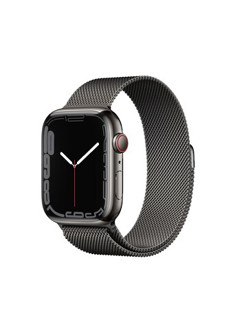 Apple Smartwatch »Series 7, GPS + Cellular, Edelstahl-Gehäuse, 45mm mit... kaufen