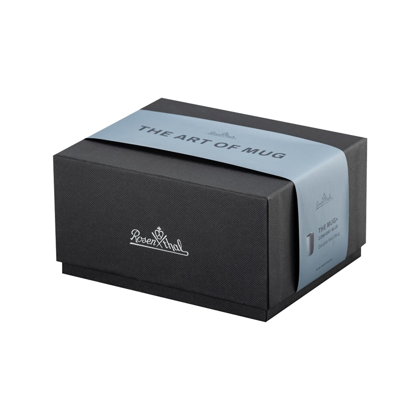 Rosenthal Becher »Doppelwandiger Becher The Mug+ Comfort Blue 300 ml blau-grau«