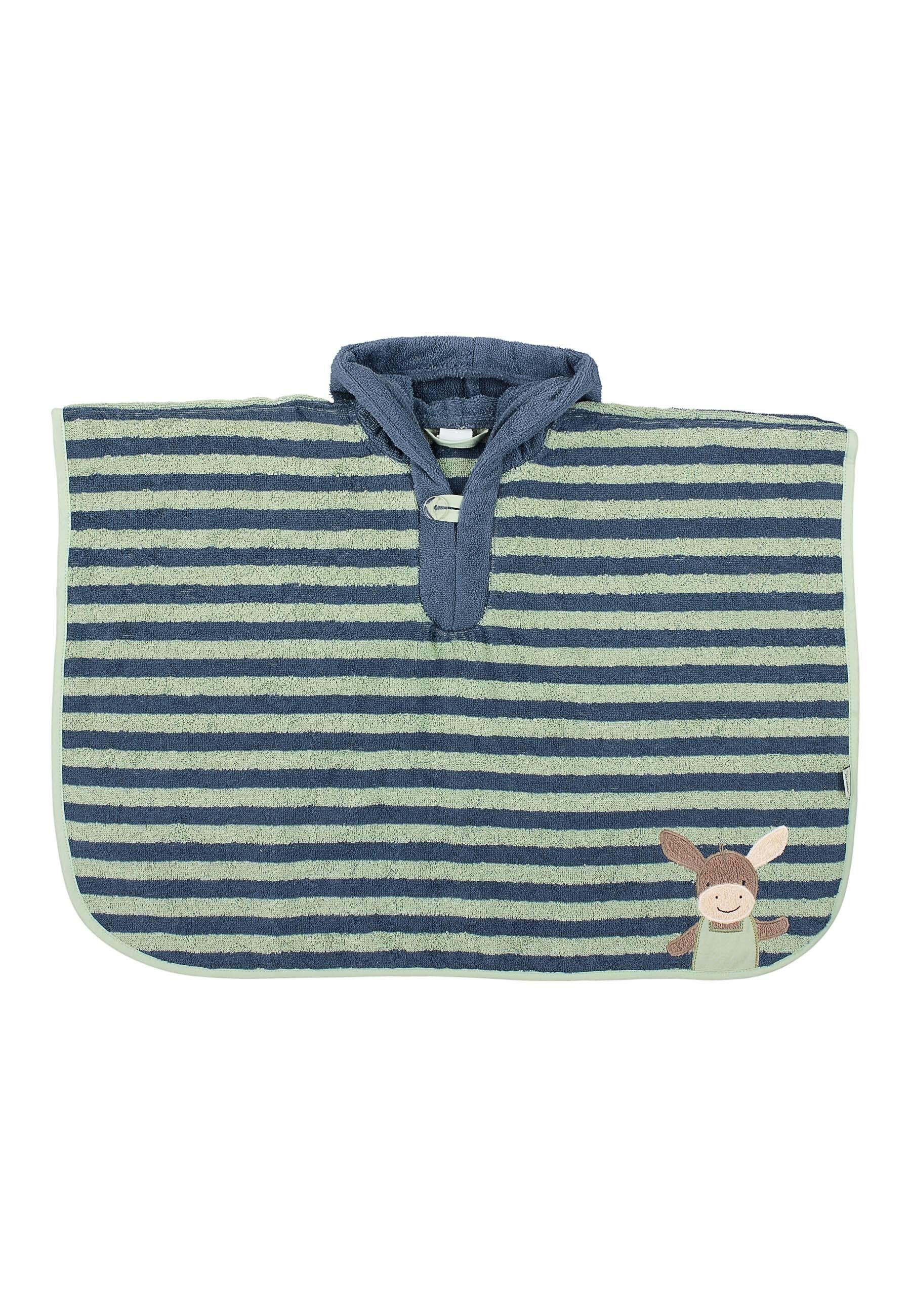 Sterntaler® Kapuzenhandtuch »Badeponcho ESEL Emmilius«, (1 St.)