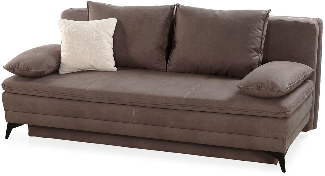 Jockenhöfer Gruppe Schlafsofa »Laurin«, als Dauerschläfer geeignet, Bettfunktion und Stauraum/Bettkasten