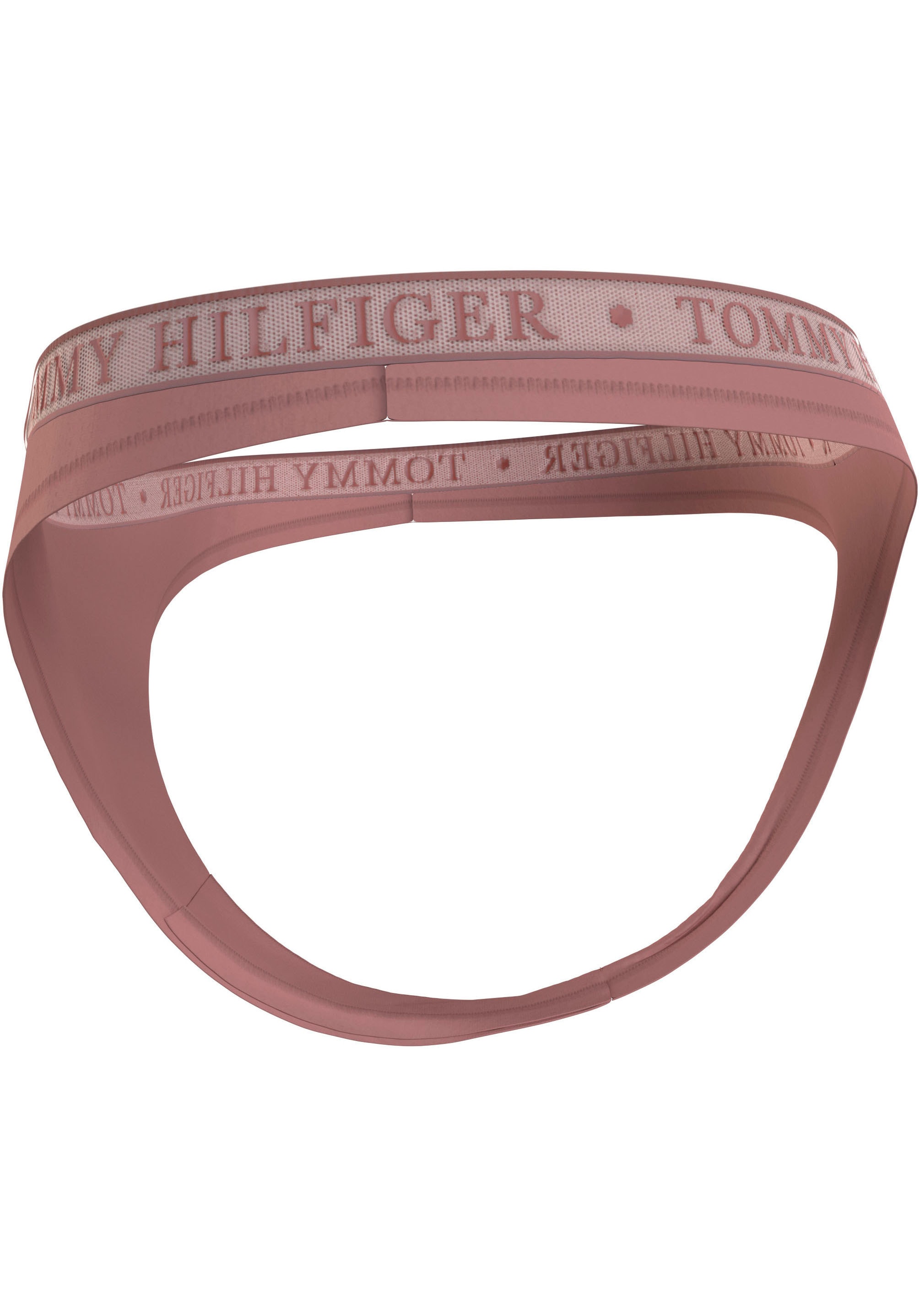 Tommy Hilfiger Underwear Slip »LACE 3P THONG (EXT SIZES)«, (Packung, 3er-Pack), mit Tommy Hilfiger Logobund