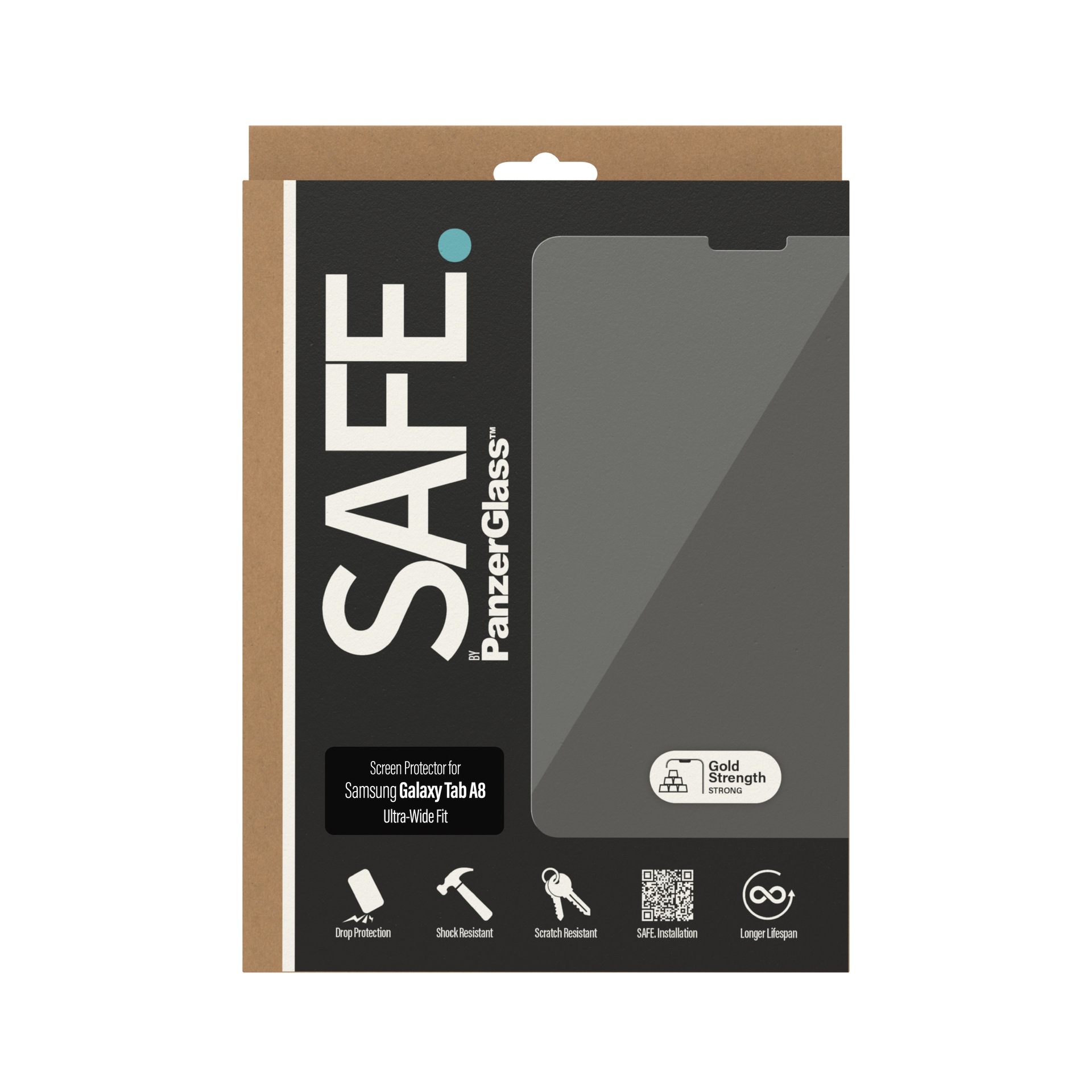 SAFE by PanzerGlass Displayschutzfolie »Glas Samsung Galaxy Tab A8, UWF«