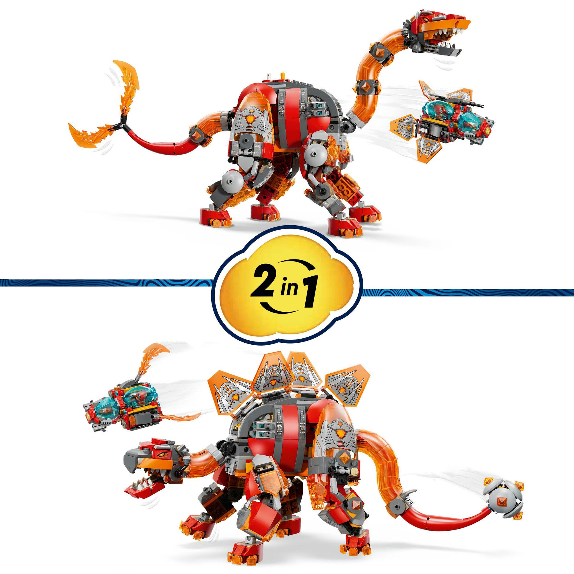 LEGO® Konstruktionsspielsteine »Dino-Düsenflieger (71514), LEGO DREAMZzz« Made in Europe