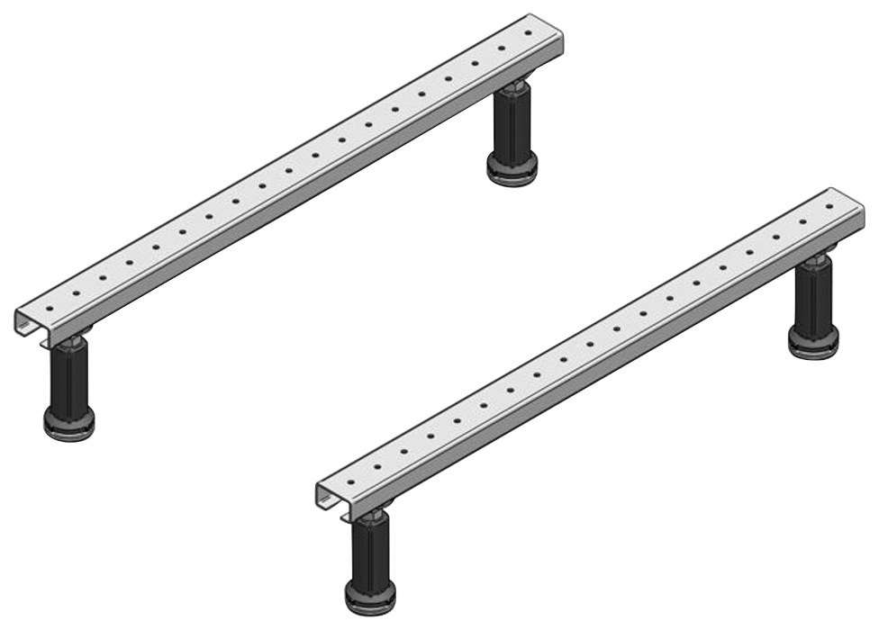 Mabo Badewannenfüße »WF BASIC«, Höhenverstellbereich 118-190 mm kaufen