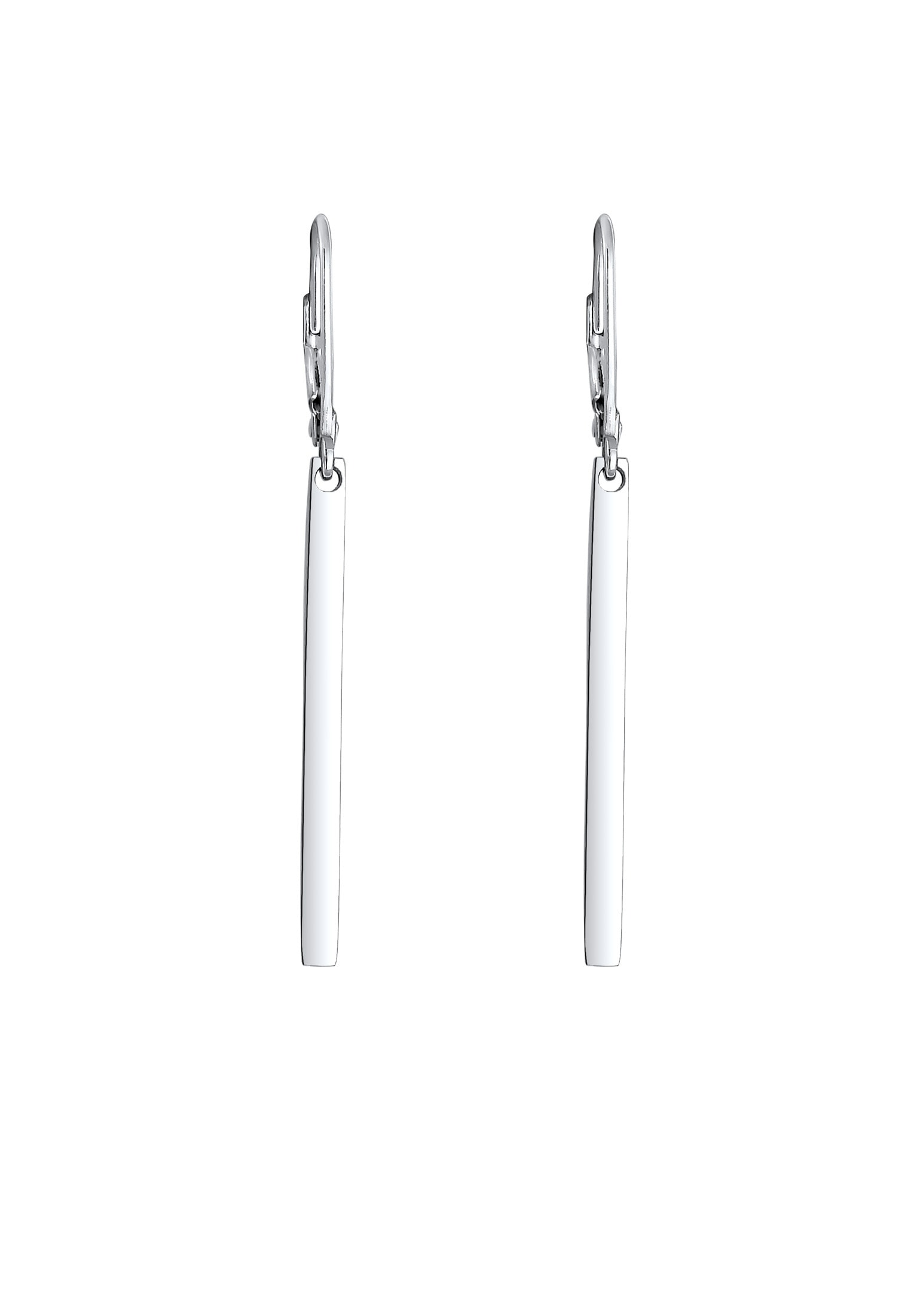Elli Paar Ohrhänger »Ohrringe Basic Hänger Geo Stab Look 925 Silber«