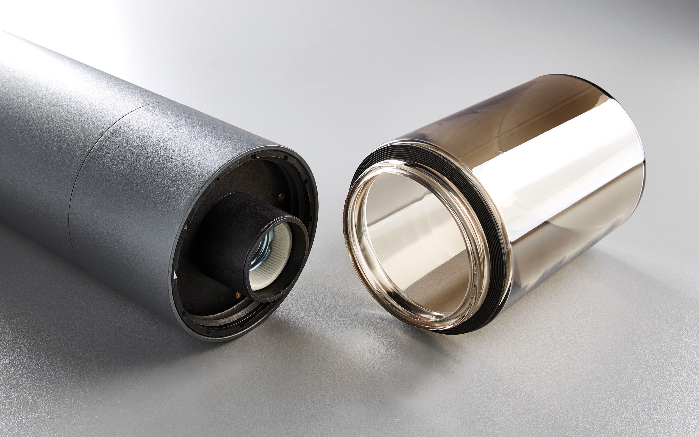 HEITRONIC Pollerleuchte »Santorin«, 1 flammig, Leuchtmittel E27 | ohne Leuchtmittel, Pollerleuchte, Außenlampe, Außenleuchte, Lichtaustritt aus Rauchglas