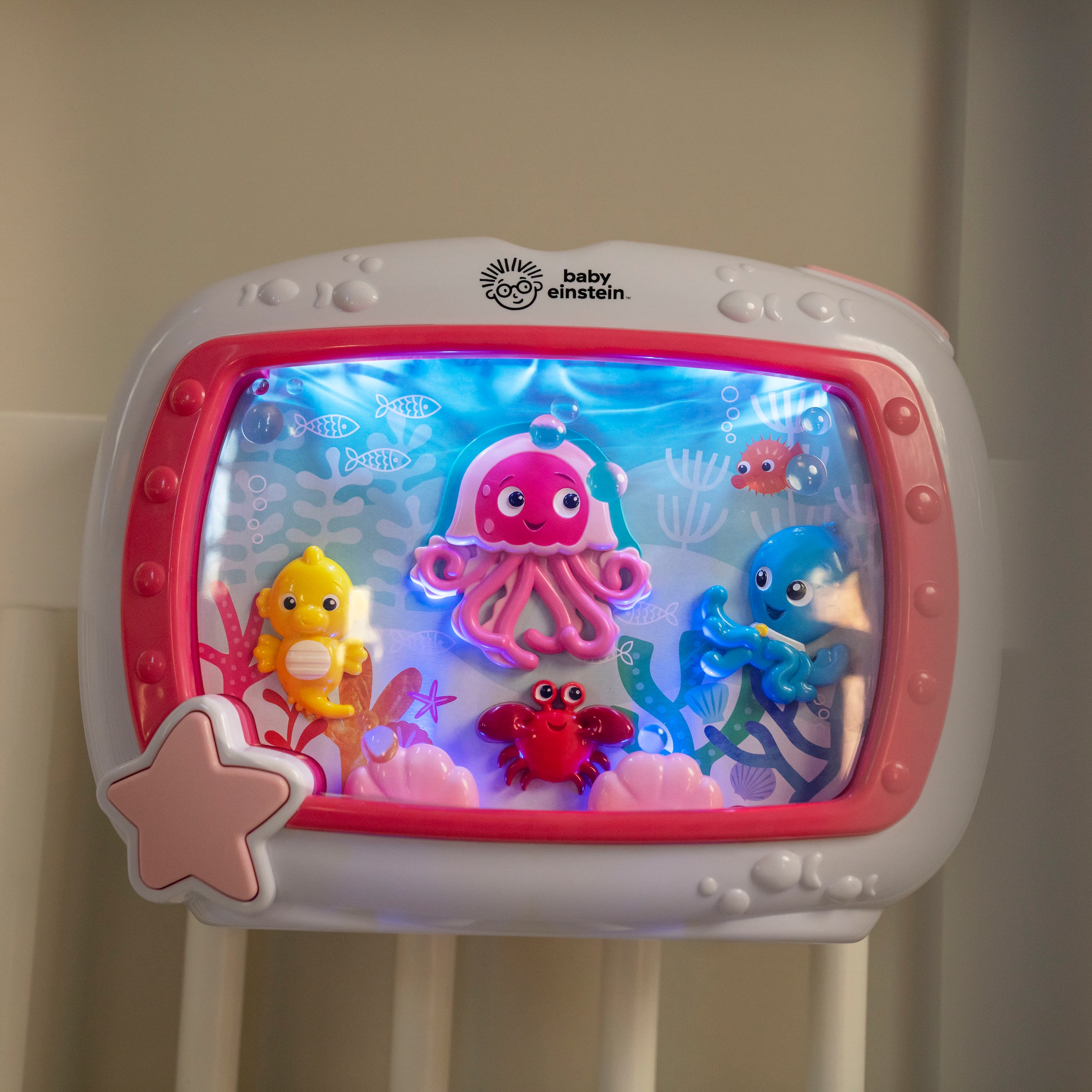 Baby Einstein Nachtlicht »Schlummerlicht Sea Dreams« LED-Modul blau inklusive Fernbedienung