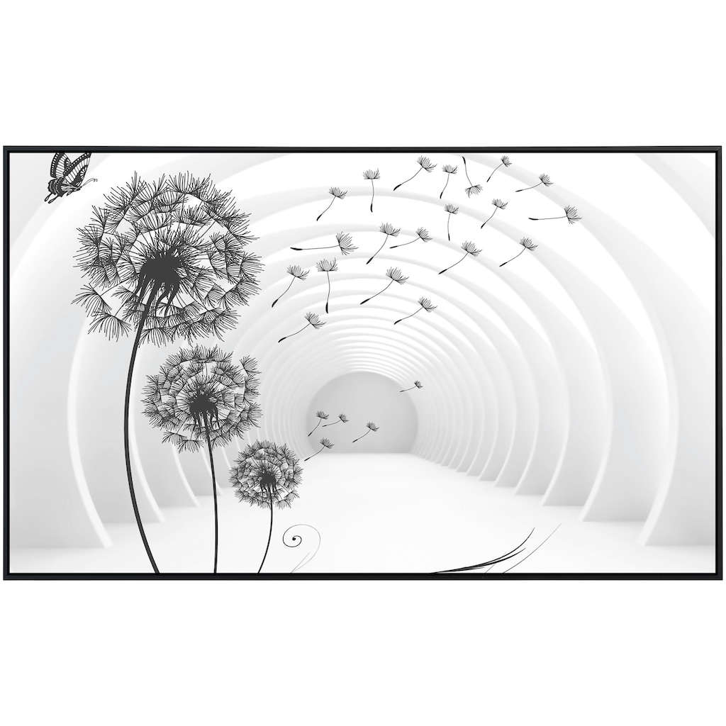 Papermoon Infrarotheizung »Pusteblumen«, sehr angenehme Strahlungswärme