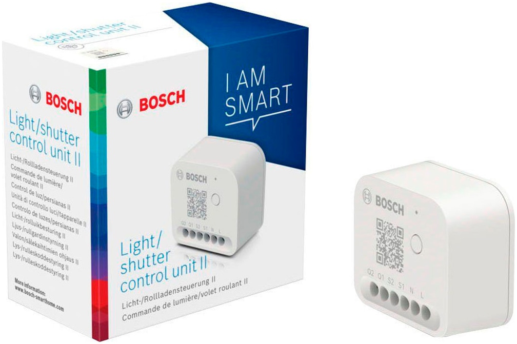 BOSCH Schalter »Smart Home Licht-/Rollladensteuerung II 2er-Set«, (Packung, 2 St.)