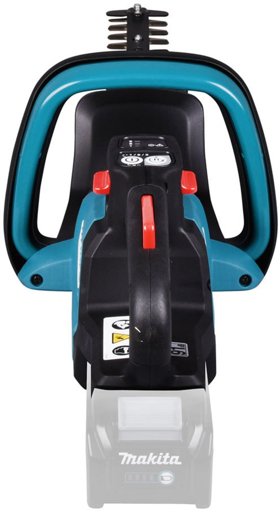 Makita Akku-Heckenschere »»UH006GZ« XGT, 40V max., 60 cm, 25 mm, ohne Akku und Ladegerät« ()  bürstenlos, für dicke Zweige bis Ø25mm, dreiseitig geschliffen