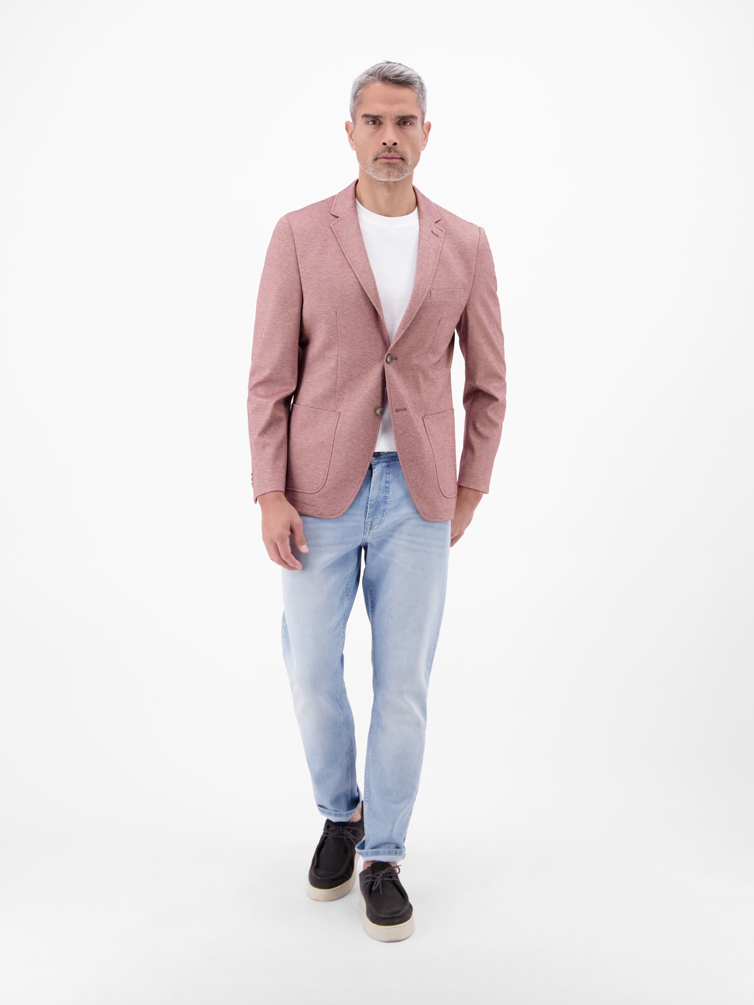 LERROS Jerseysakko »Jerseyblazer in Strickoptik«