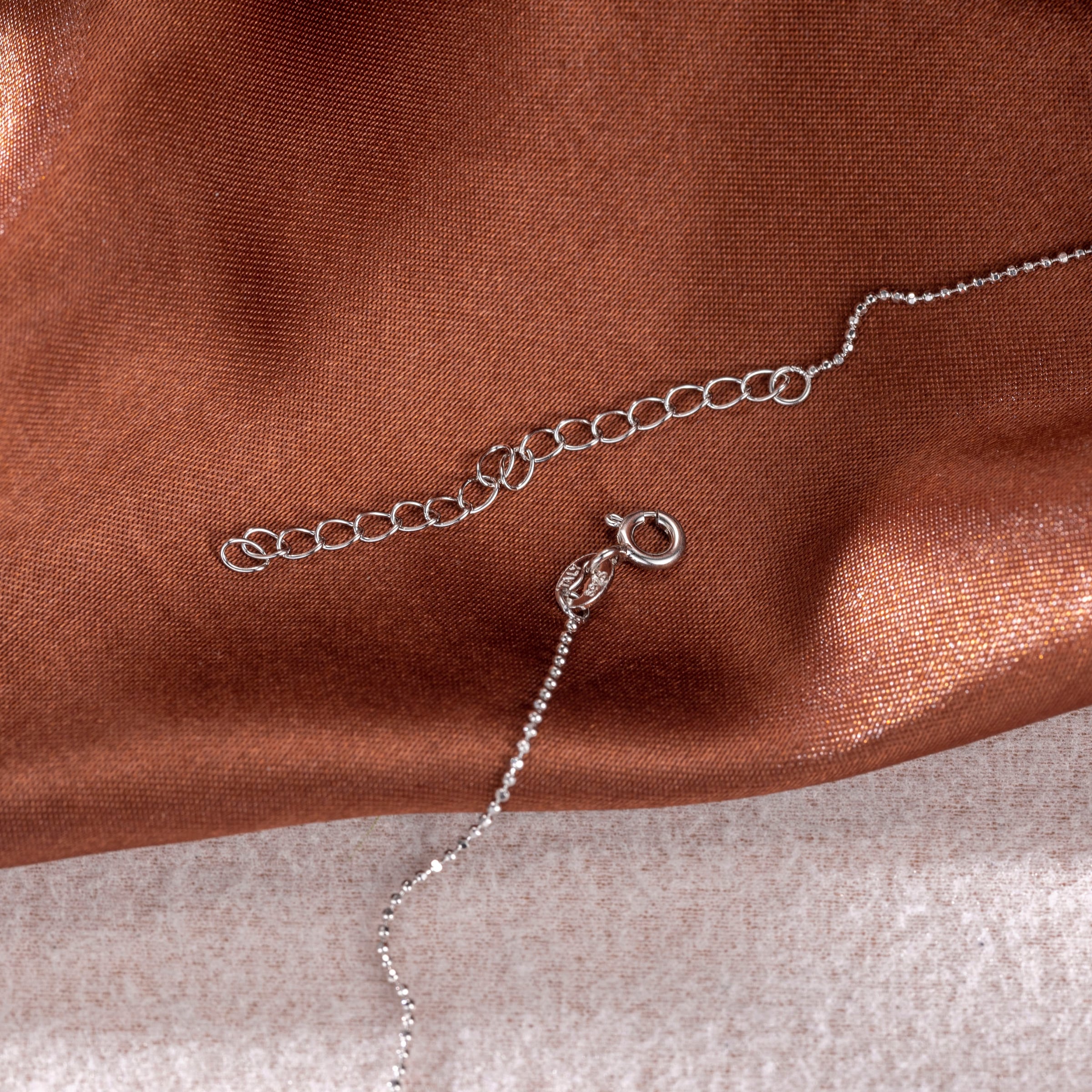 Firetti Silberkette »Schmuck Geschenk Silber 925 Armband Kette Fußkette Bauchkette Kugeln«, in verschiedenen Längen erhältlich