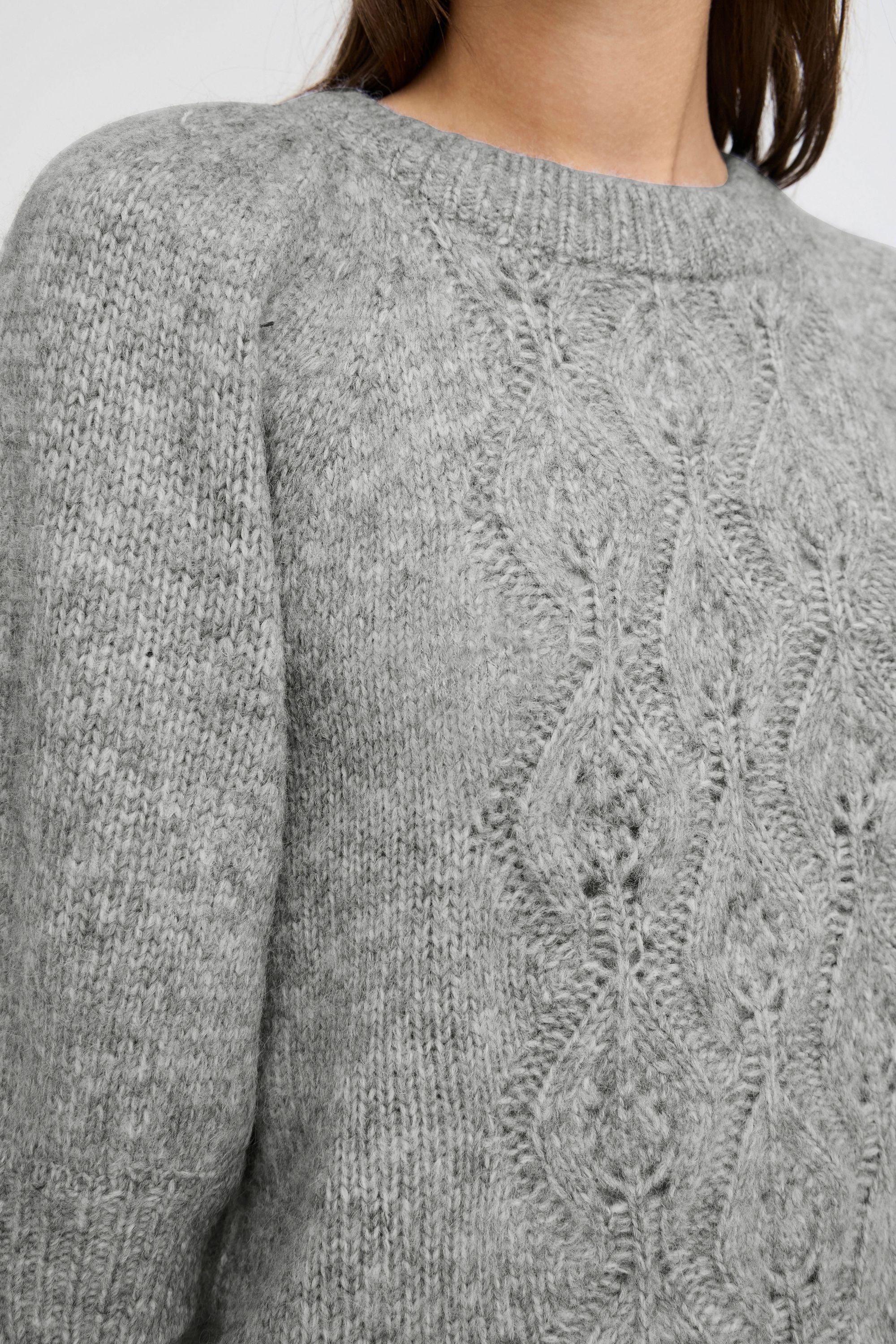 b.young Strickfleece-Pullover »Strickpullover BYOKSANA SHORT SLEEVE JUMPER -«