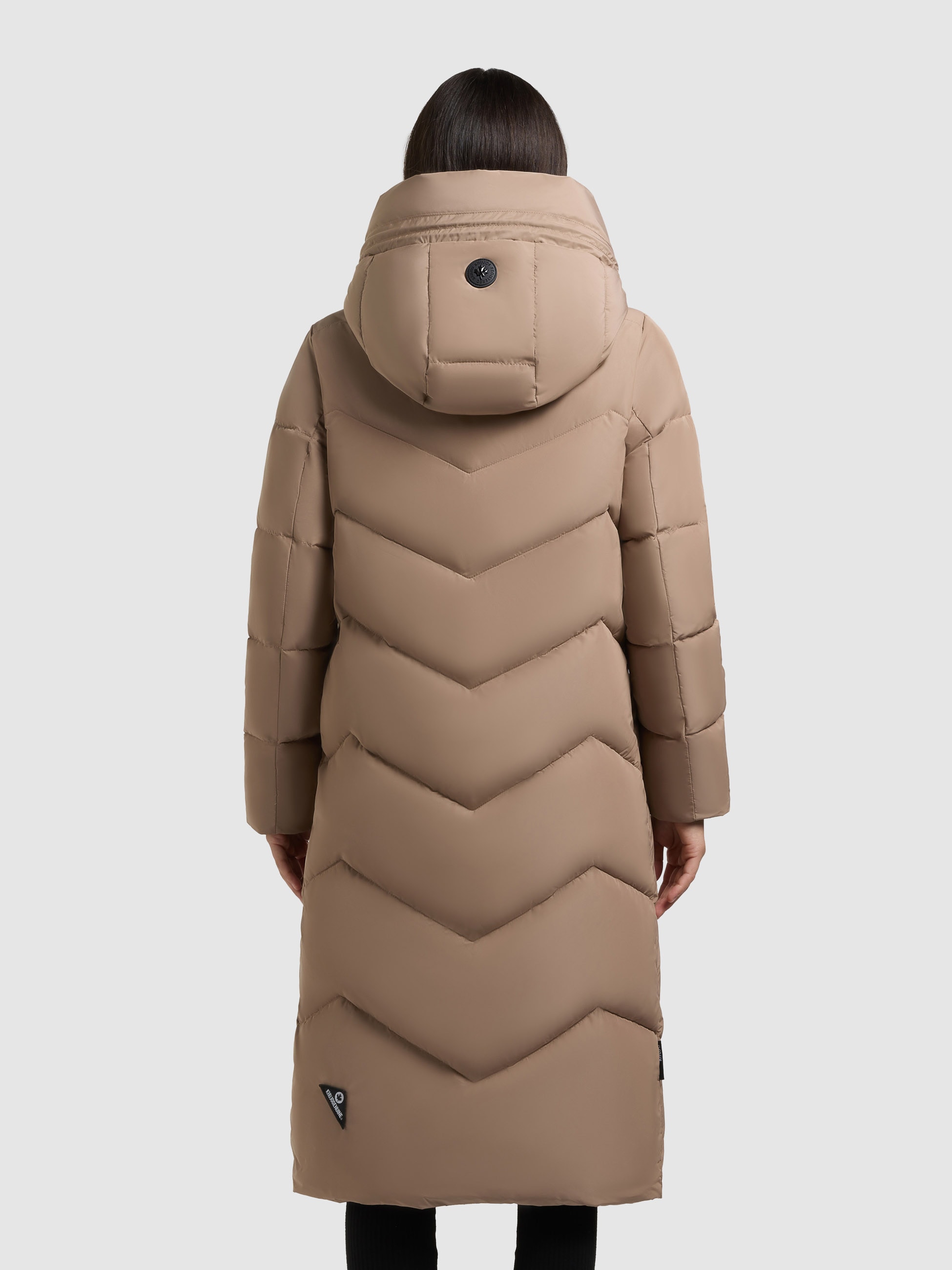 khujo Steppmantel »LINARI«, innenliegender Stehkragen, elastische Bündchen am Ärmelfutter
