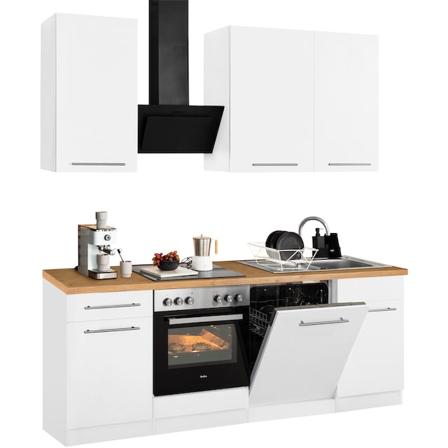 wiho Küchen Küchenzeile »Unna«, mit E-Geräten, Breite 220 cm auf Raten  kaufen