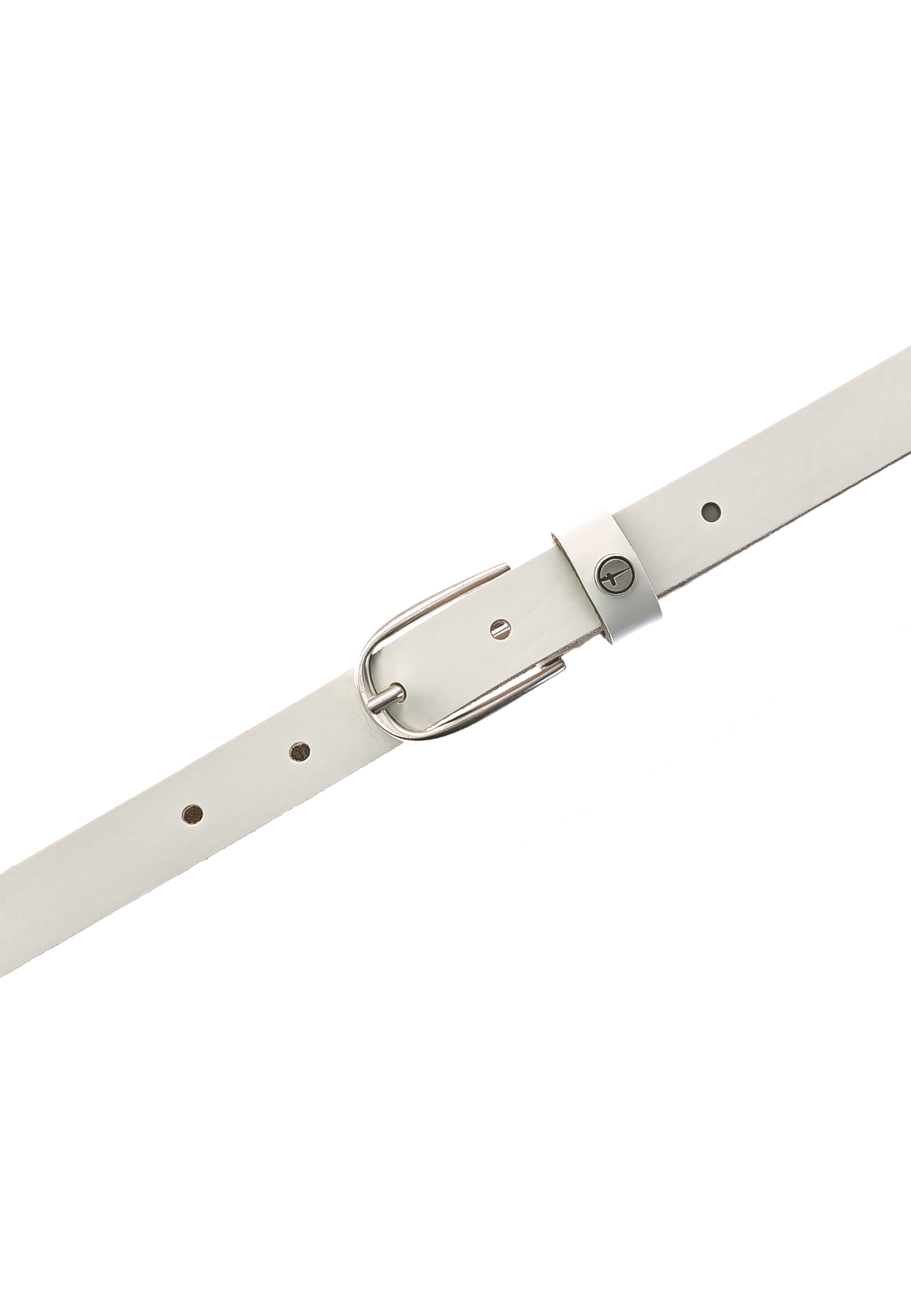 Tamaris Ledergürtel »"Cassia Silver"« weiches Rindleder mit leichter Narbung, schmal