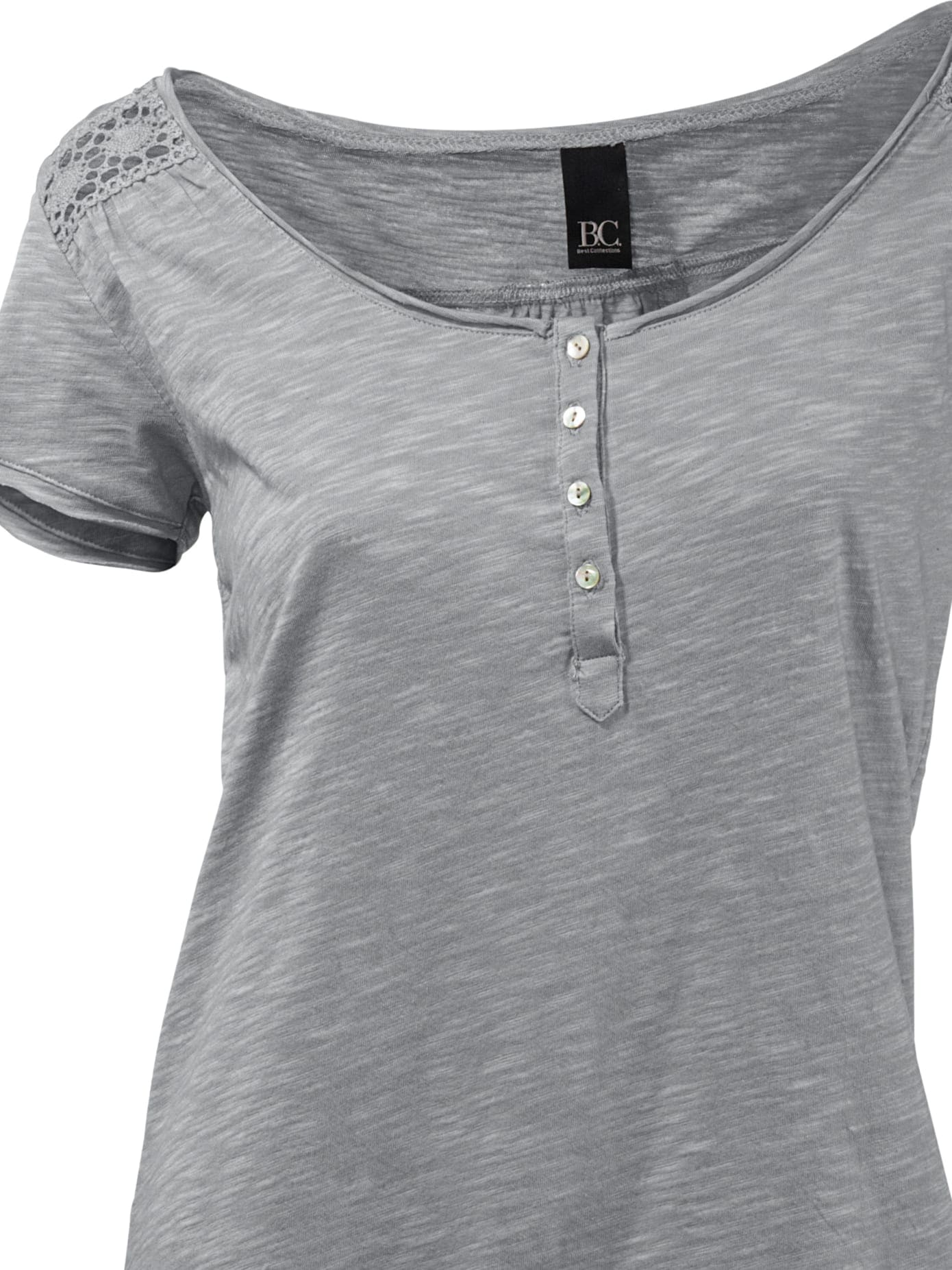 heine Rundhalsshirt »Rundhals-Shirt«, (1 tlg.)