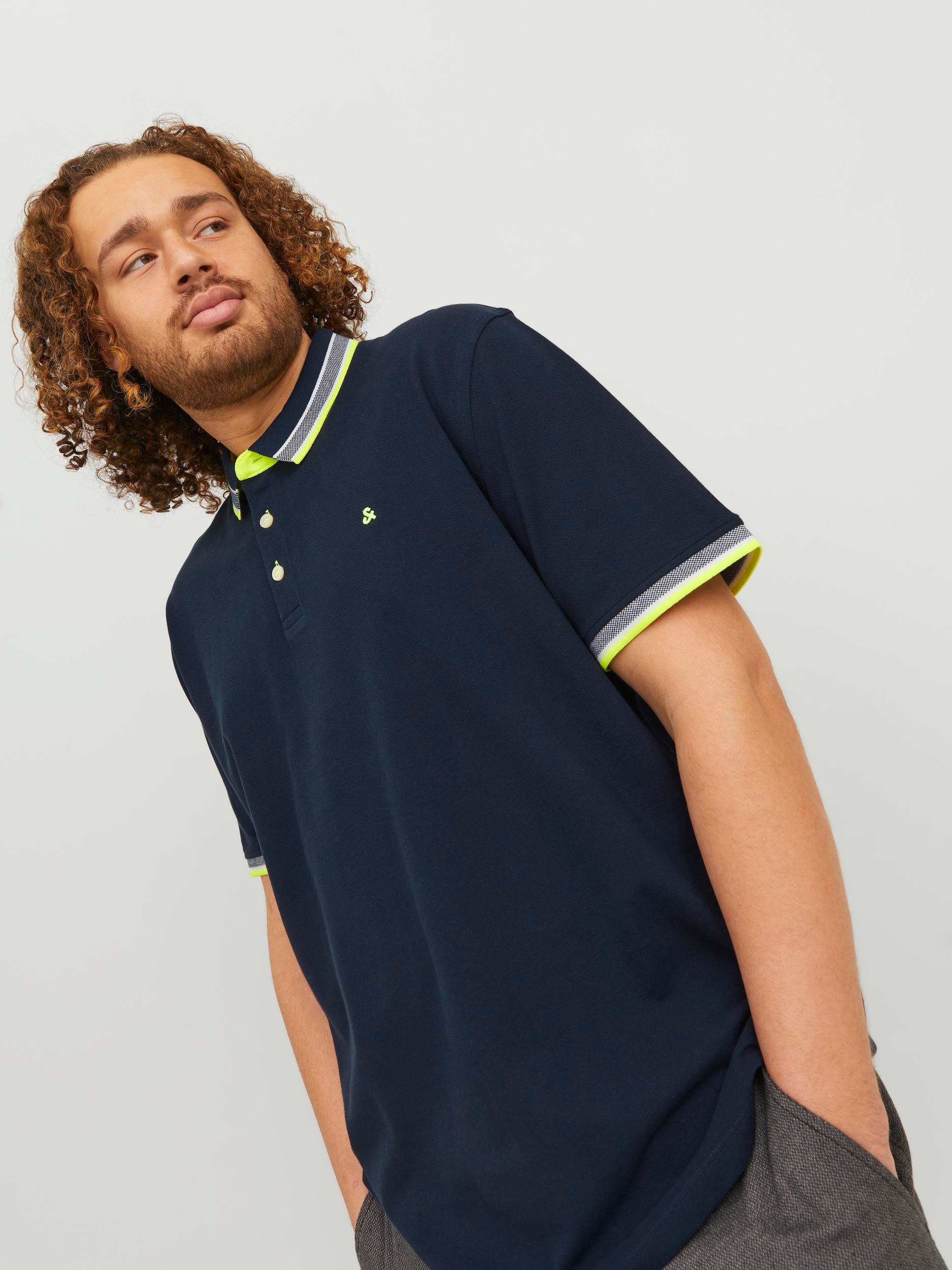 Jack & Jones PlusSize Poloshirt »JJEPAULOS POLO SS NOOS PLS«