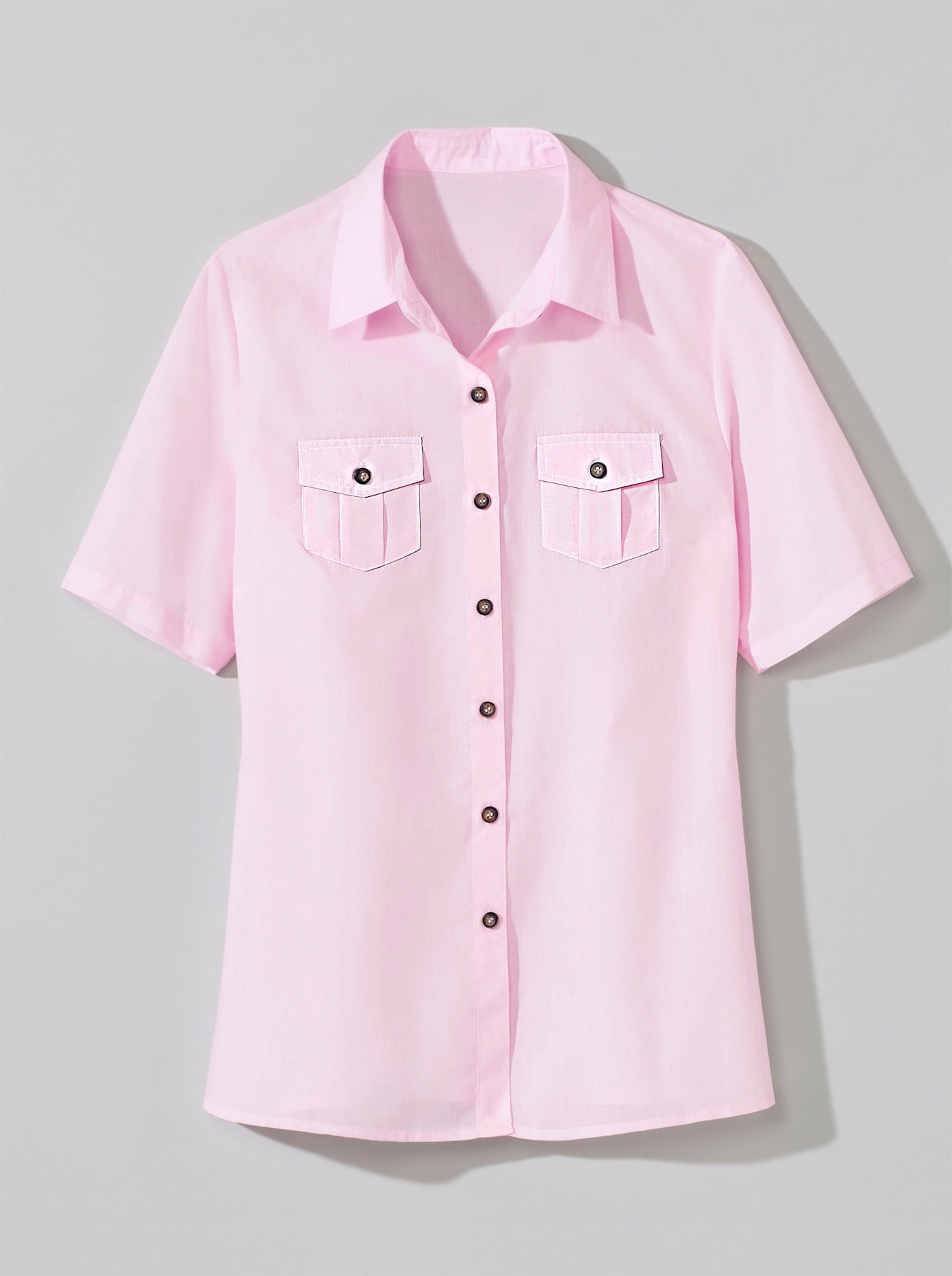 Classic Basics Kurzarmbluse
