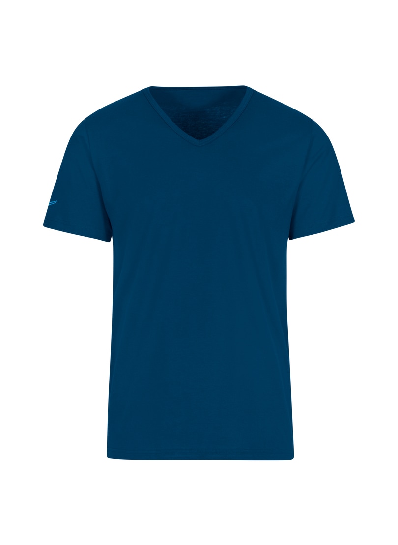 Trigema T-Shirt »TRIGEMA V-Shirt aus 100% Bio-Baumwolle (kbA)«, (1 tlg.)