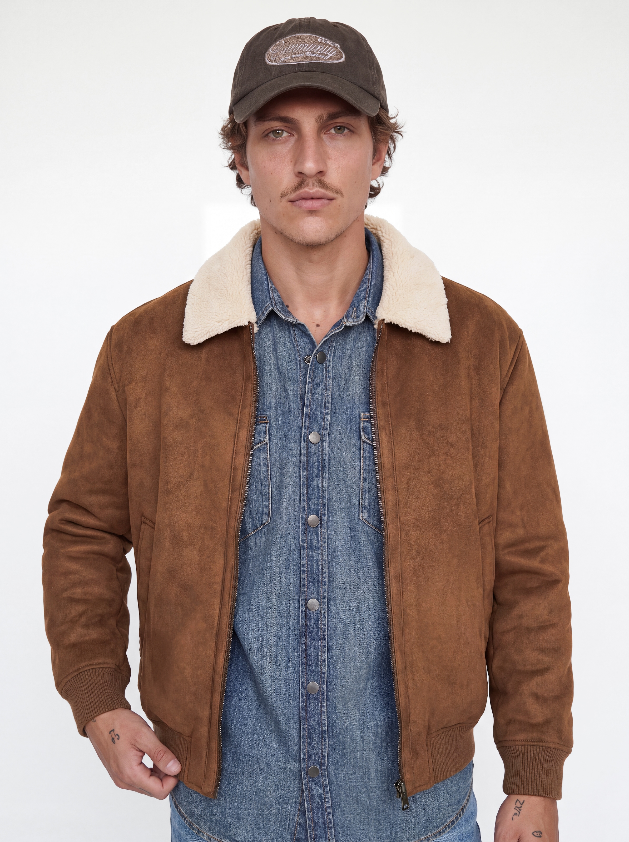 Jack & Jones Bomberjacke »JPRCCLUKE BOMBER JACKET SN« ohne Kapuze Kunstfaser, regular fit