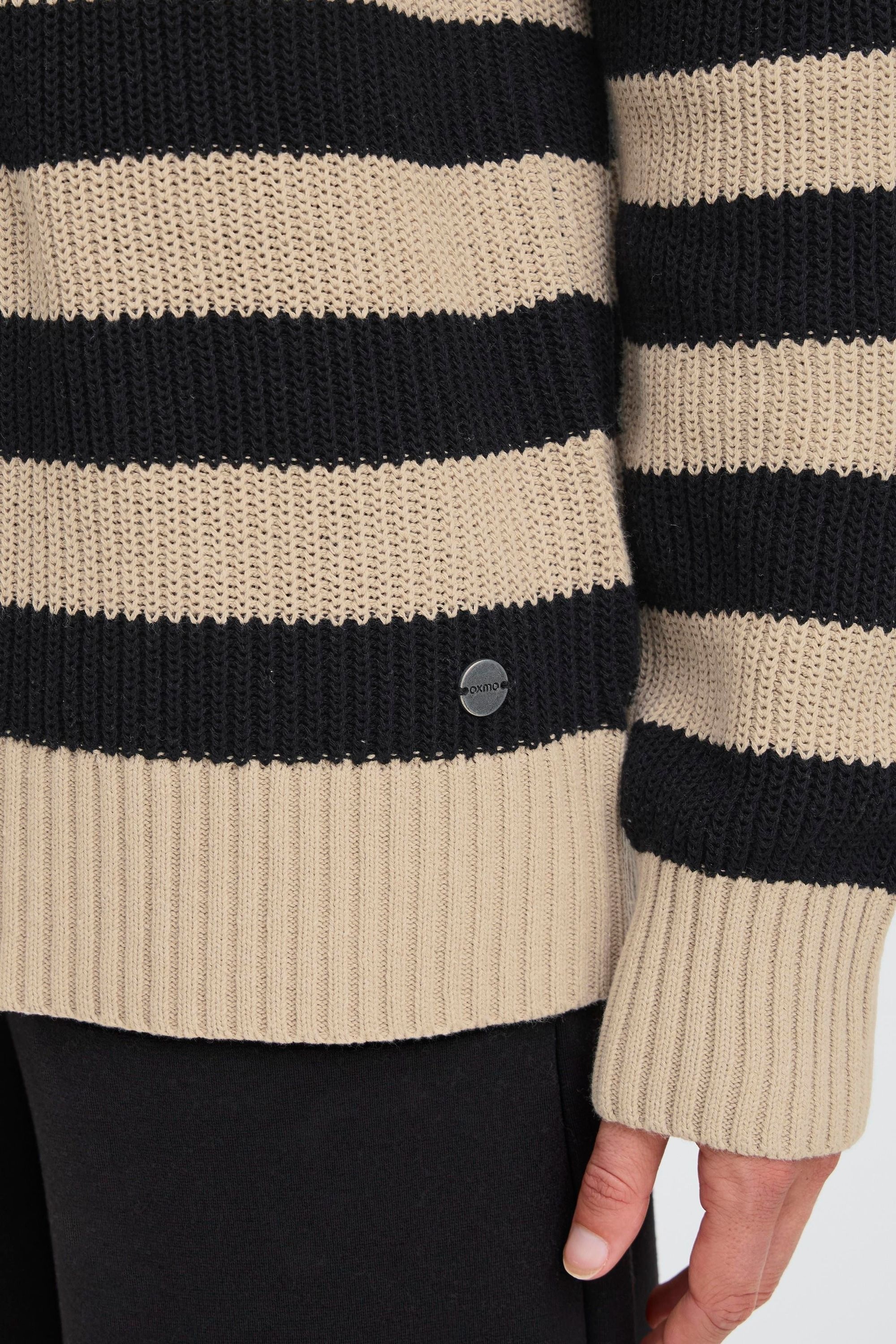 OXMO Strickfleece-Pullover »Strickpullover OXKAVINA«